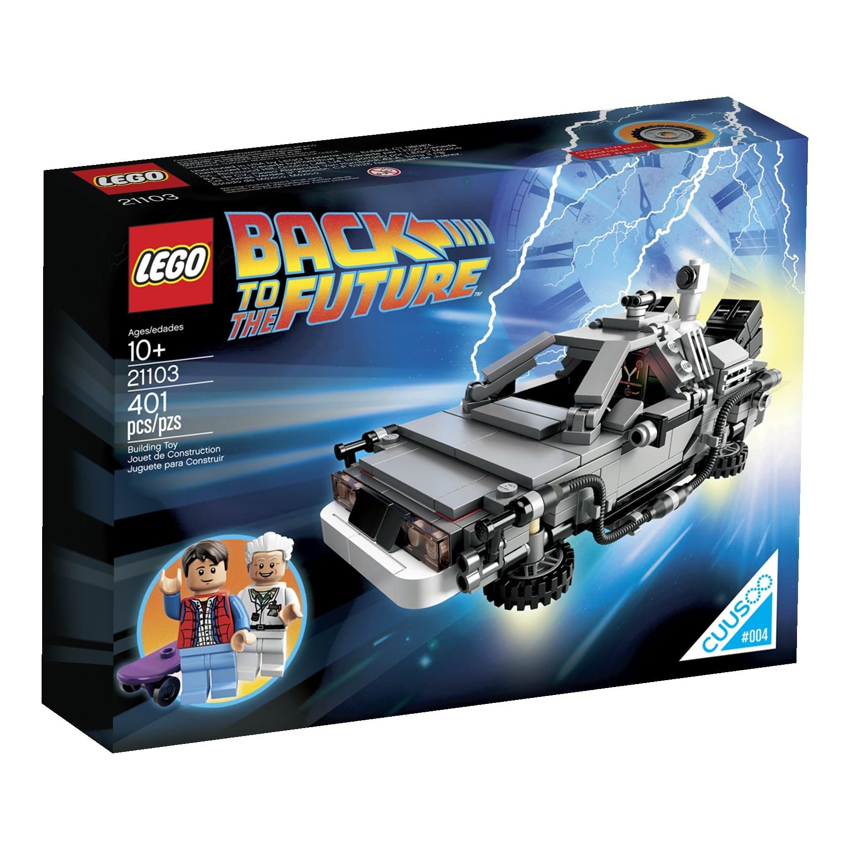 21103 The Delorean Time Machine Building Set