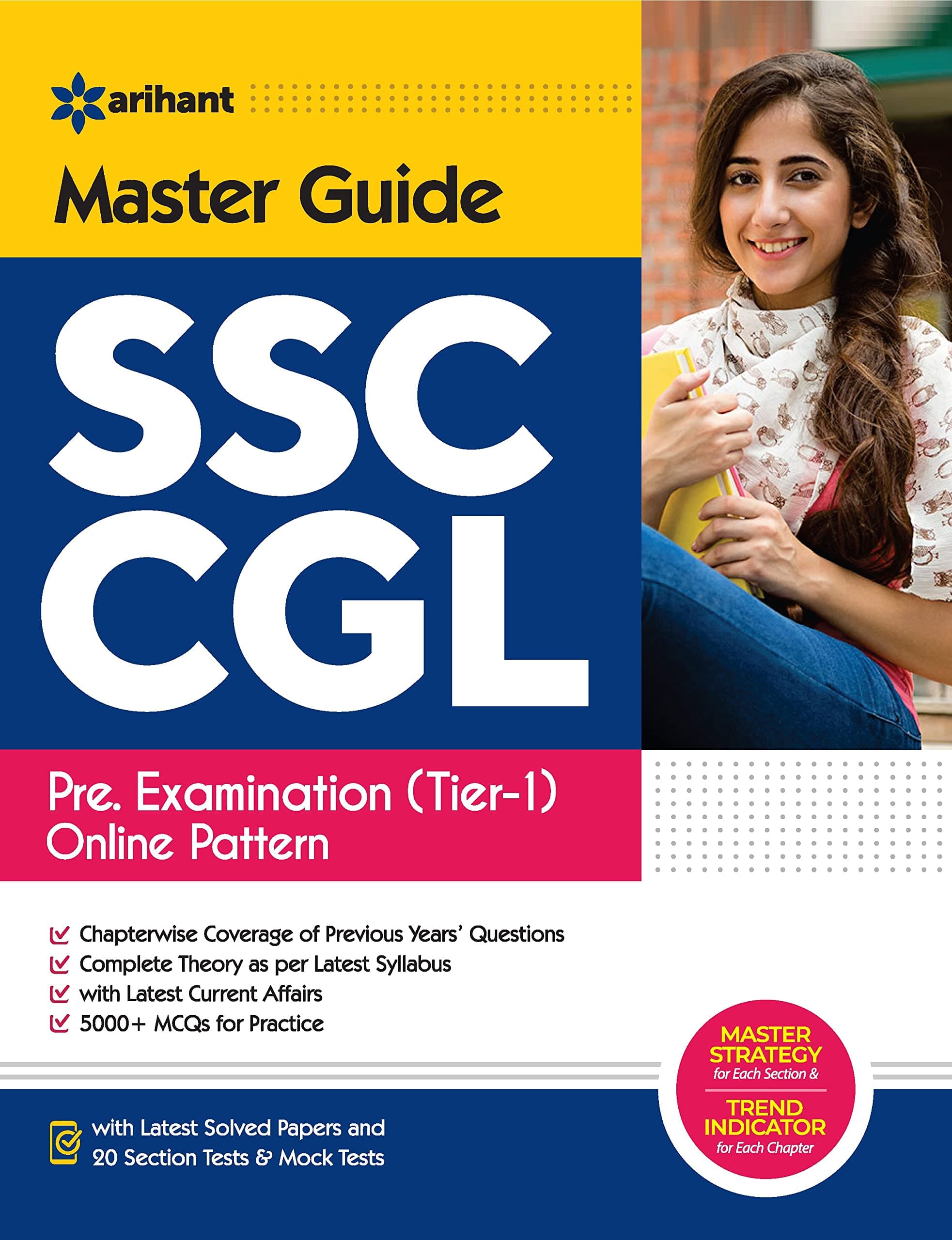 Master Guide SSC CGL Combined Graduate Level Pre Exam Tier 1 2022 Paperback – 12 January 2022