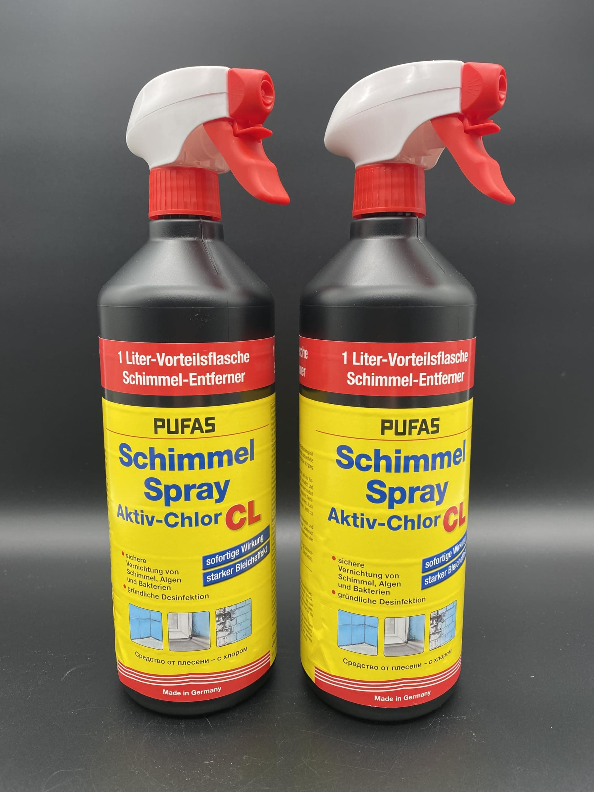 Pufas anti mildew spray, mildew remover, 1 L