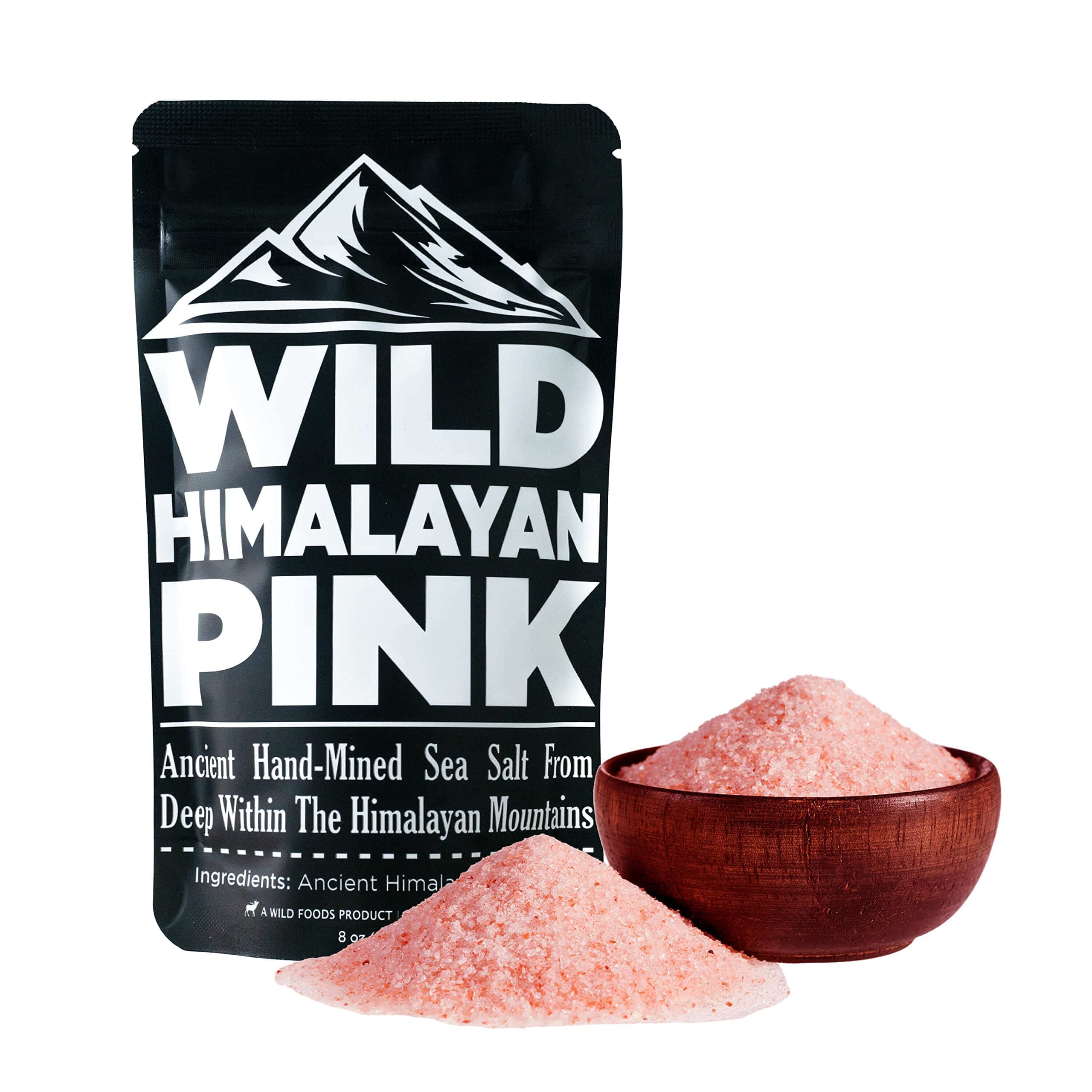 Wild Himalayan Pink Salt - 100% Natural And Healthy Gourmet Unrefined Pink Salt