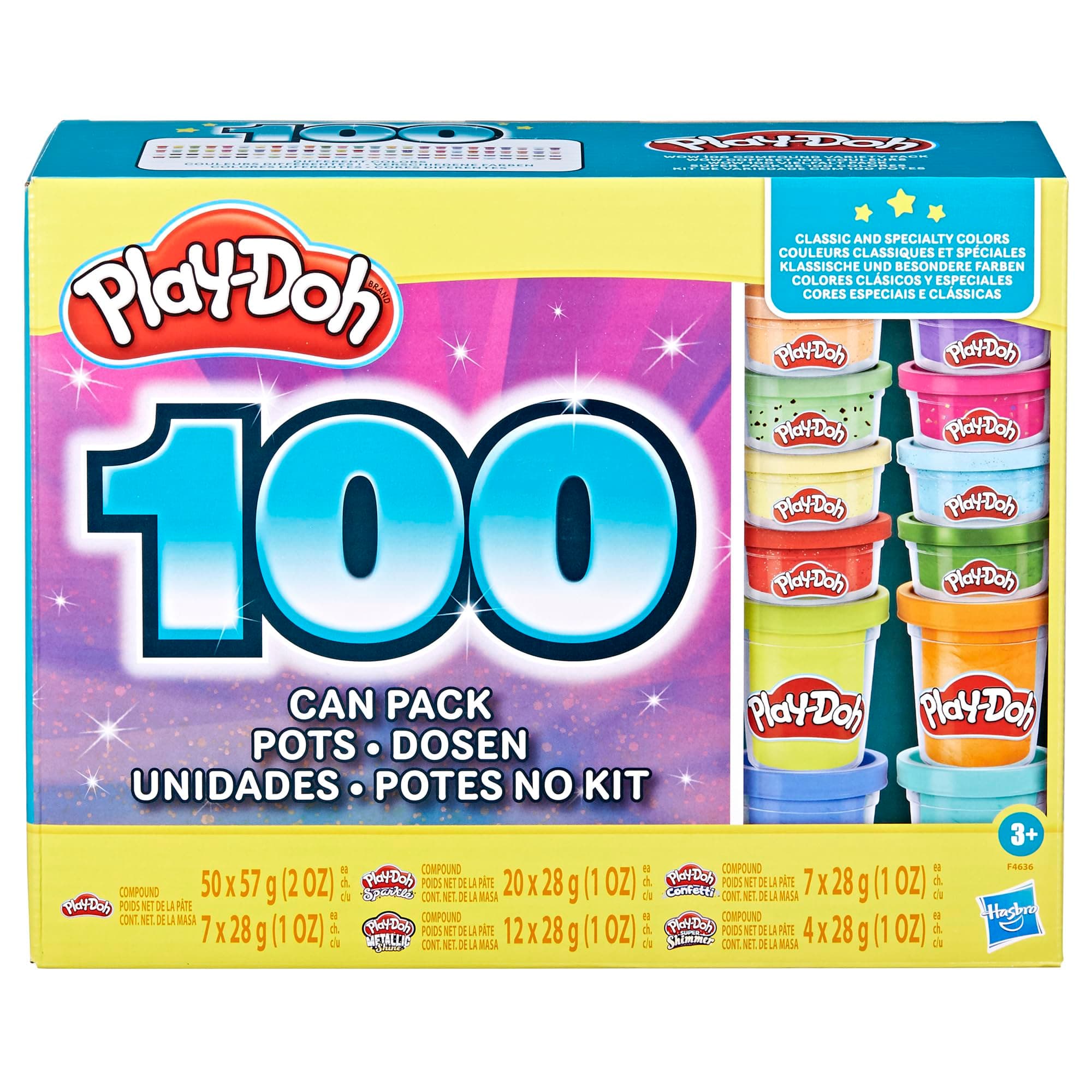 Wow 100 Compound Variety Pack; Non-Toxic Art & Craft Toys For Kids, Great Gift For Boys & Girls