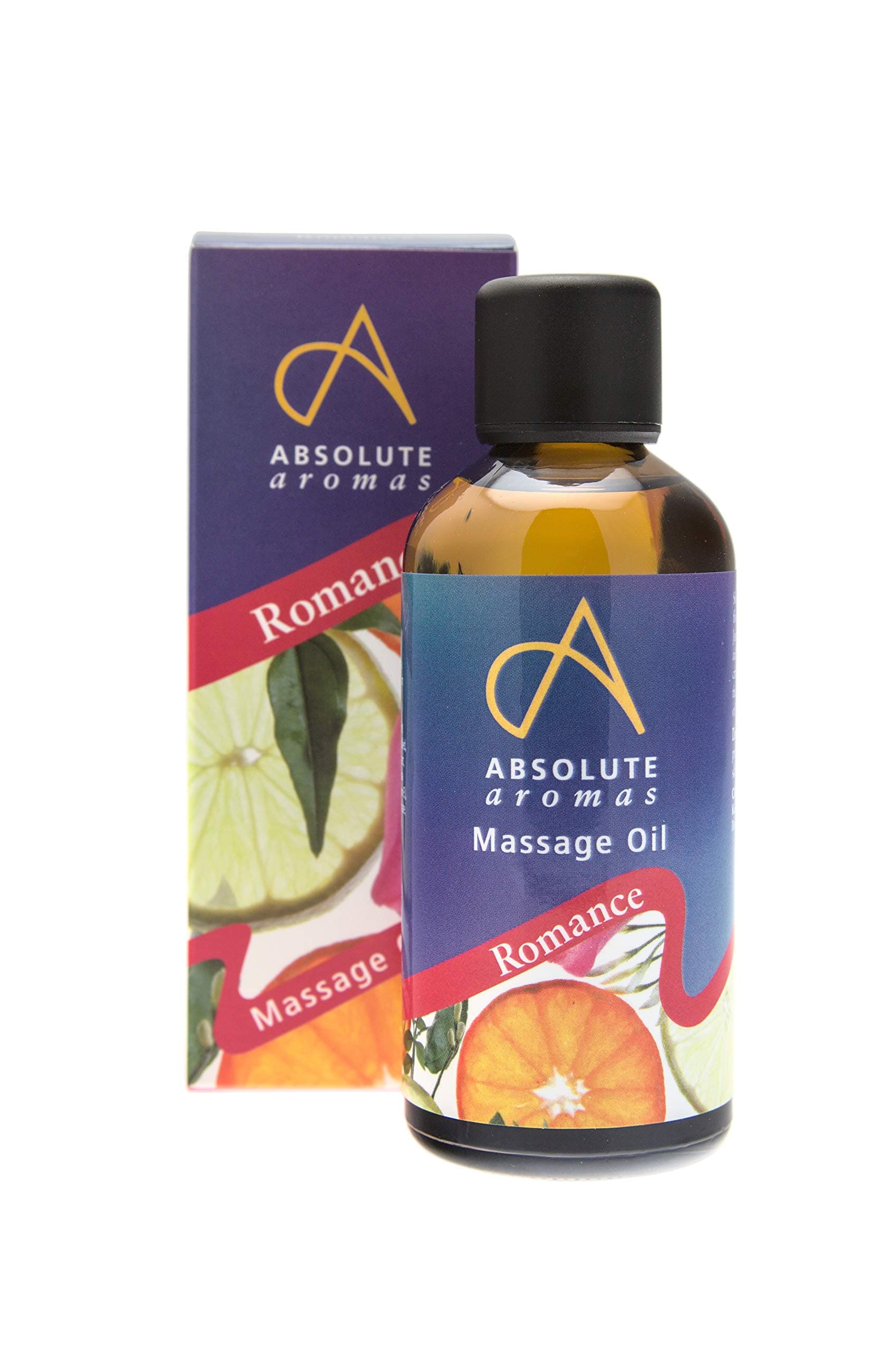 Romance Bath & Massage Oil 100ml - Jasmine, Spearmint and Cedarwood Pure Essential Oils in a Jojoba, Sweet Almond & Evening Primrose Base - Sensual Body Oil