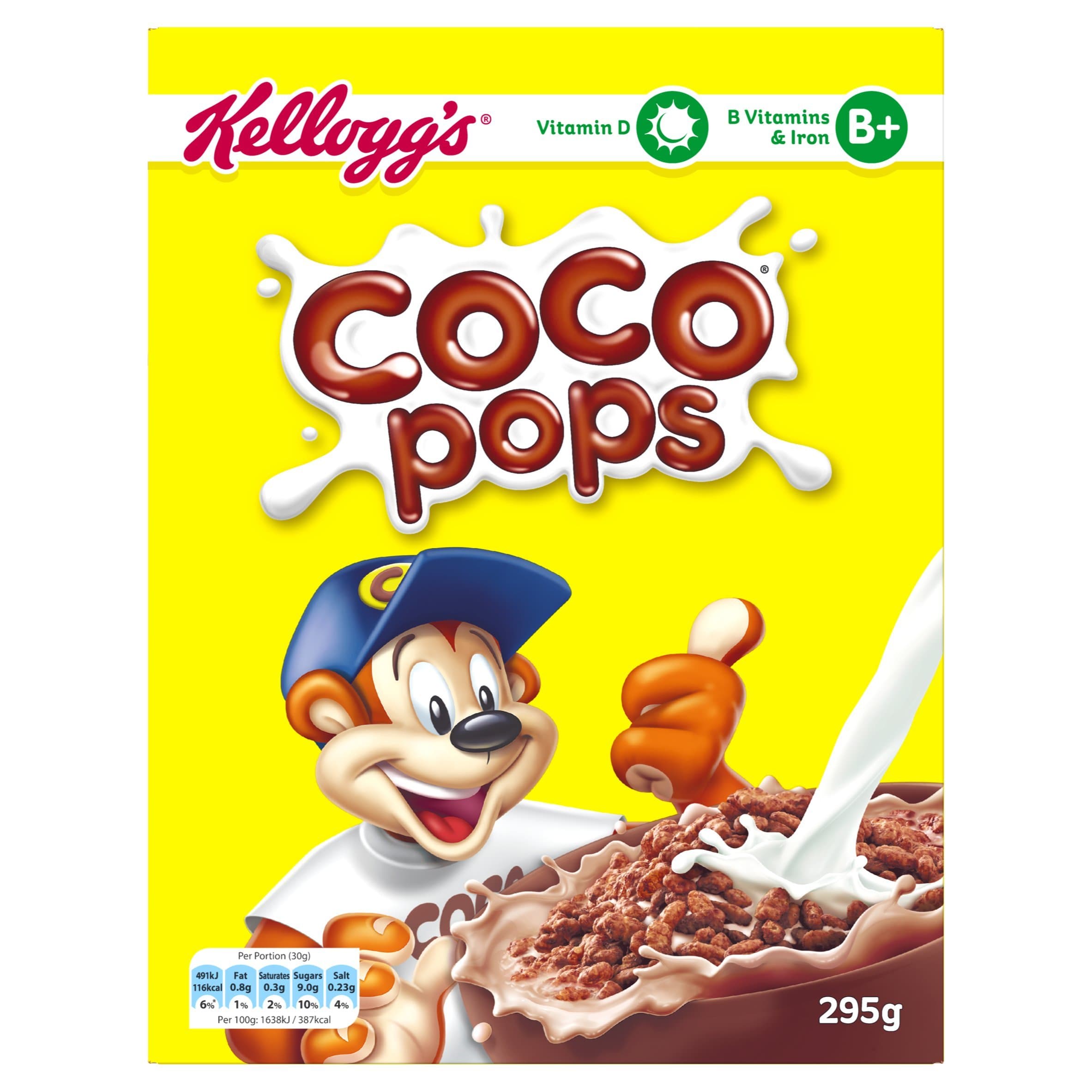 Kellogg's Coco Pops Pouch, 295 g