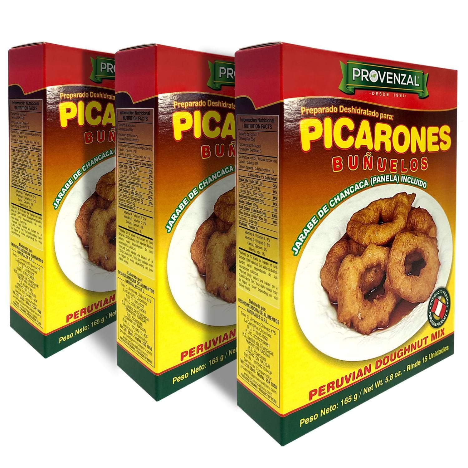 Picarones Provenzal 3 boxes pack