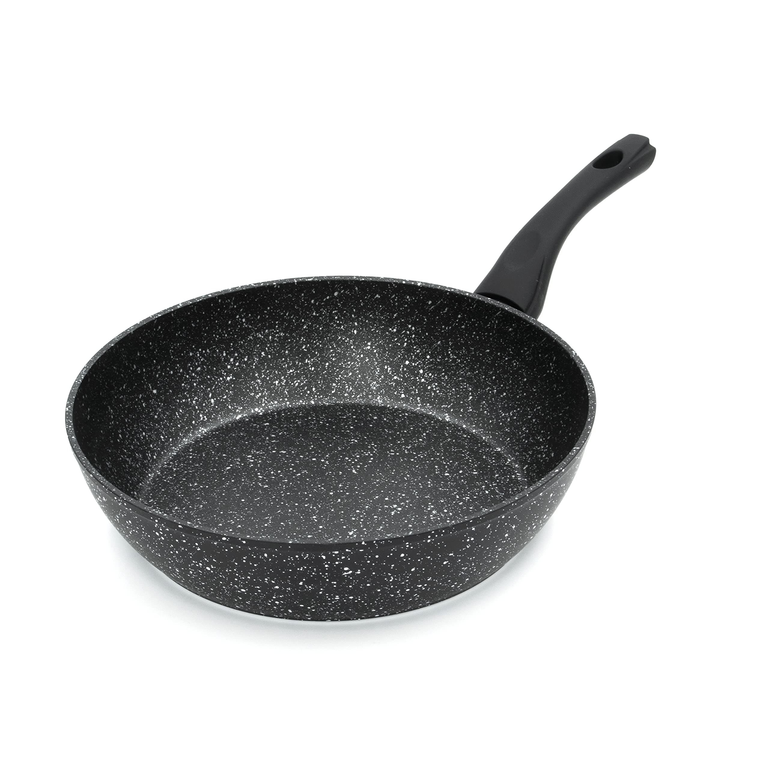 66199 Classic 28cm Non Stick Sauté Pan/Deep Sided Induction Frying Pan/Cool Touch Handle/Suitable for Induction, Electric and Gas Hobs/Black Colour