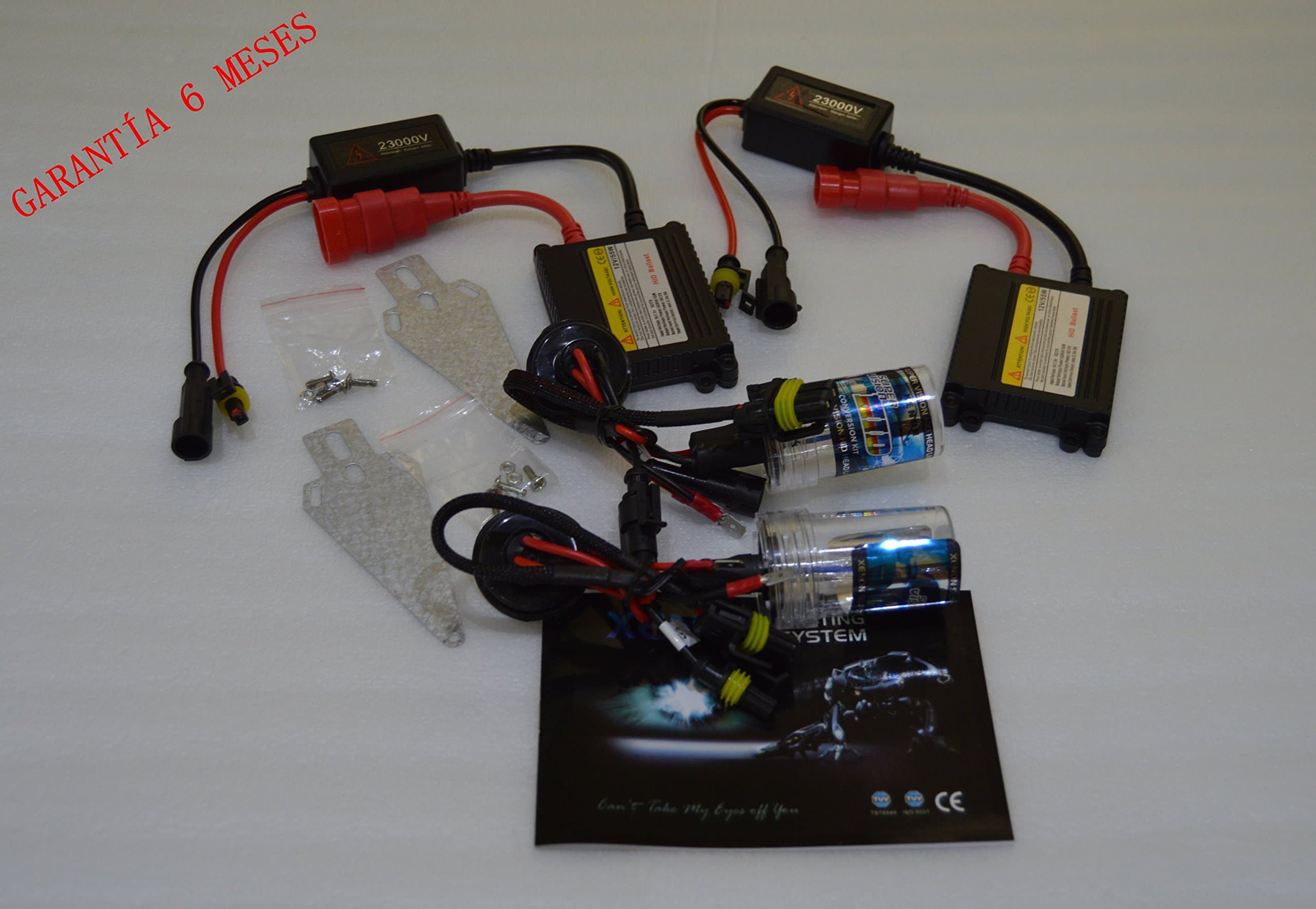 AC Xenon Kit H1 55 W 6000 K Slim Equip balastros