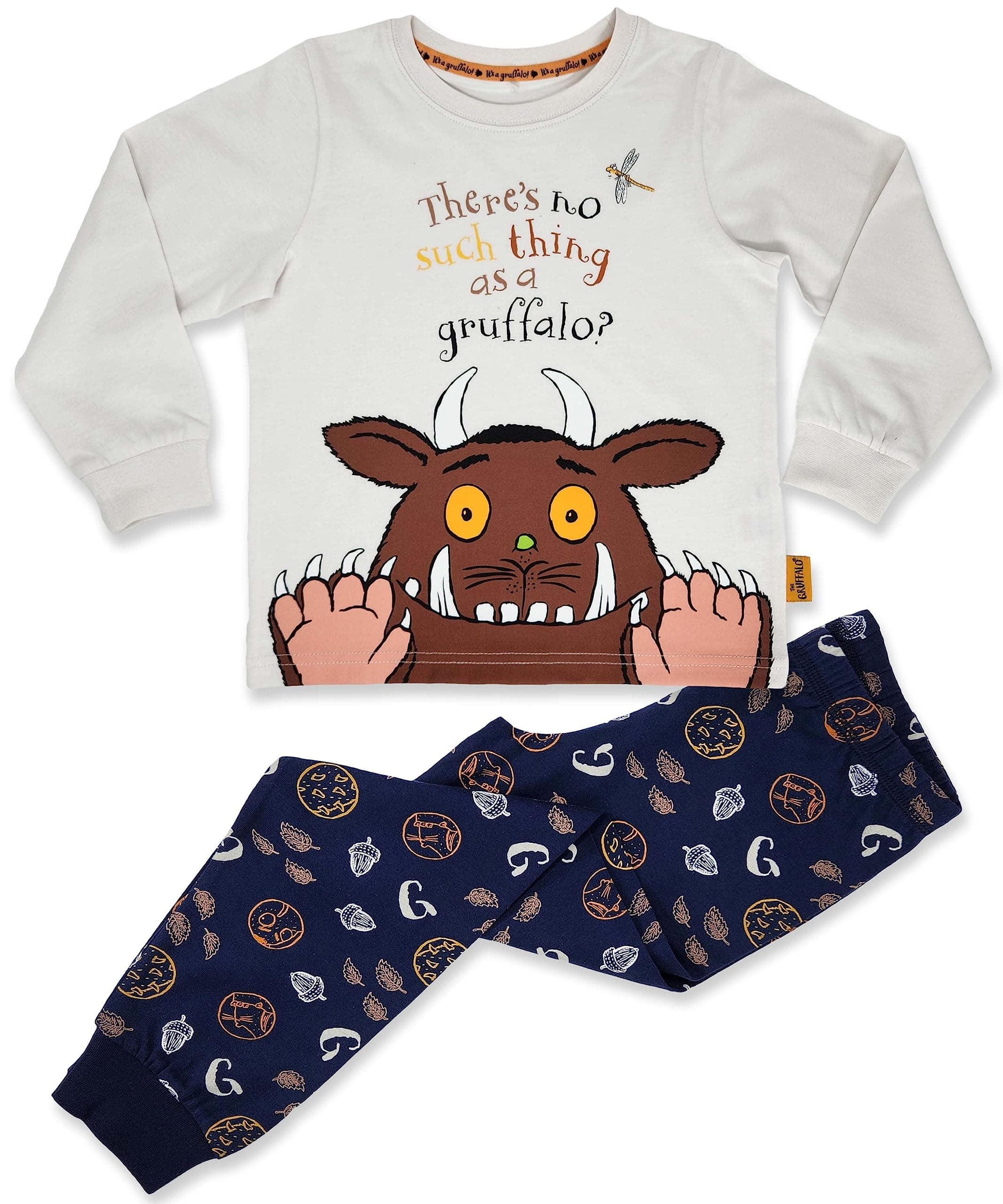 Magic Light Gruffalo and Zog Premium 100% Cotton Long Sleeved Pyjamas 18m-6yr
