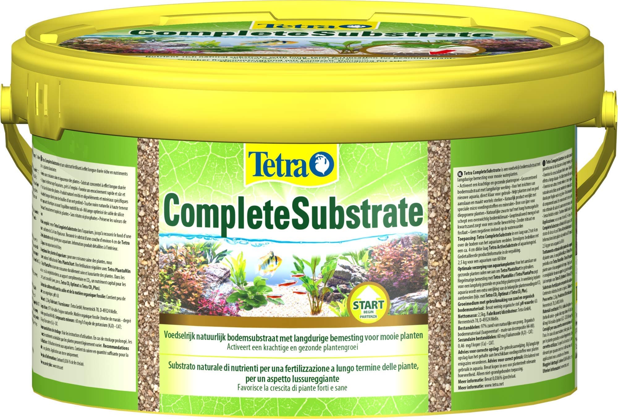 Complete Substrate, Activates Strong and Healthy Plant Growth in an Aquarium, 2.5 kg