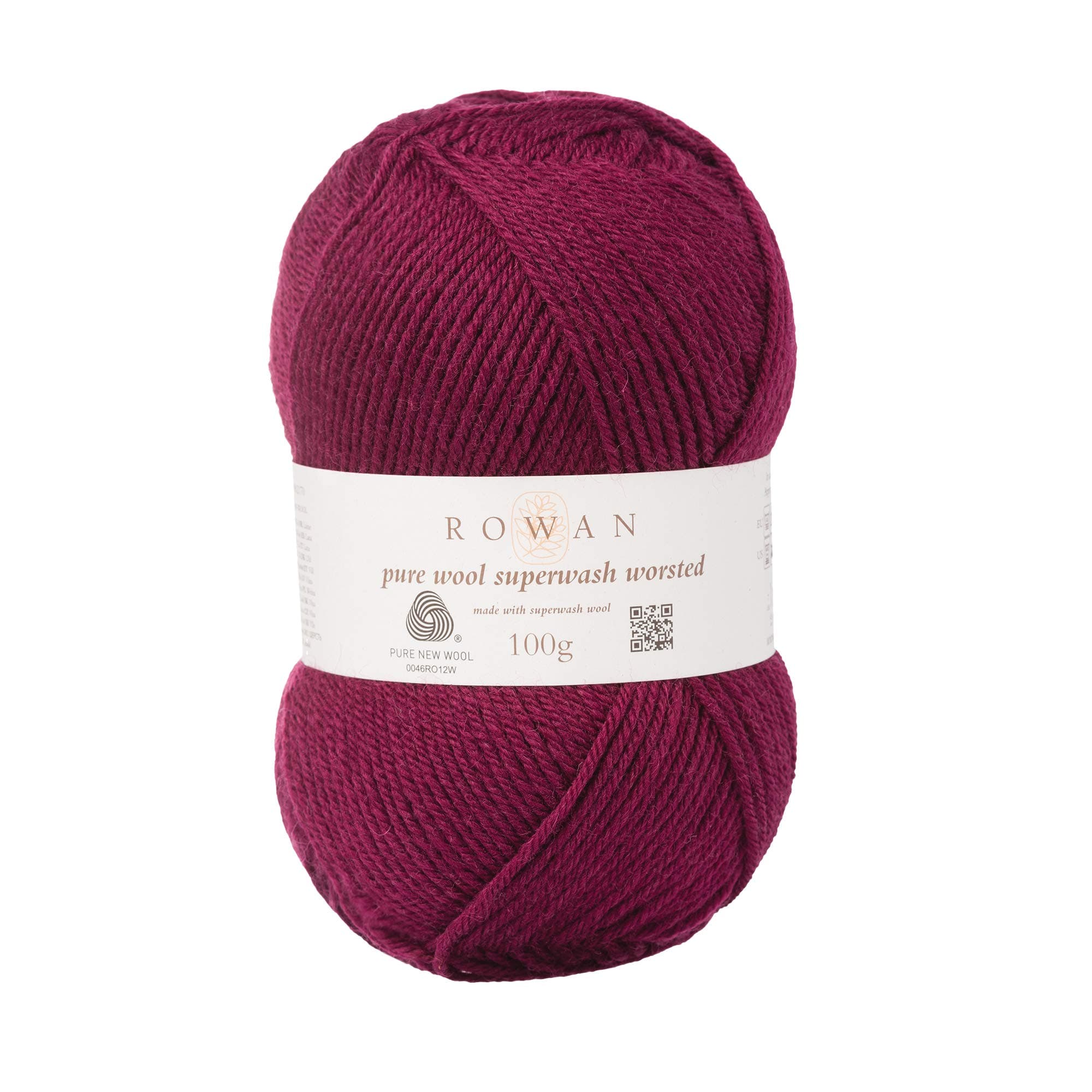 Pure Wool Superwash Worsted Windsor 100% Wool Yarn - 100g