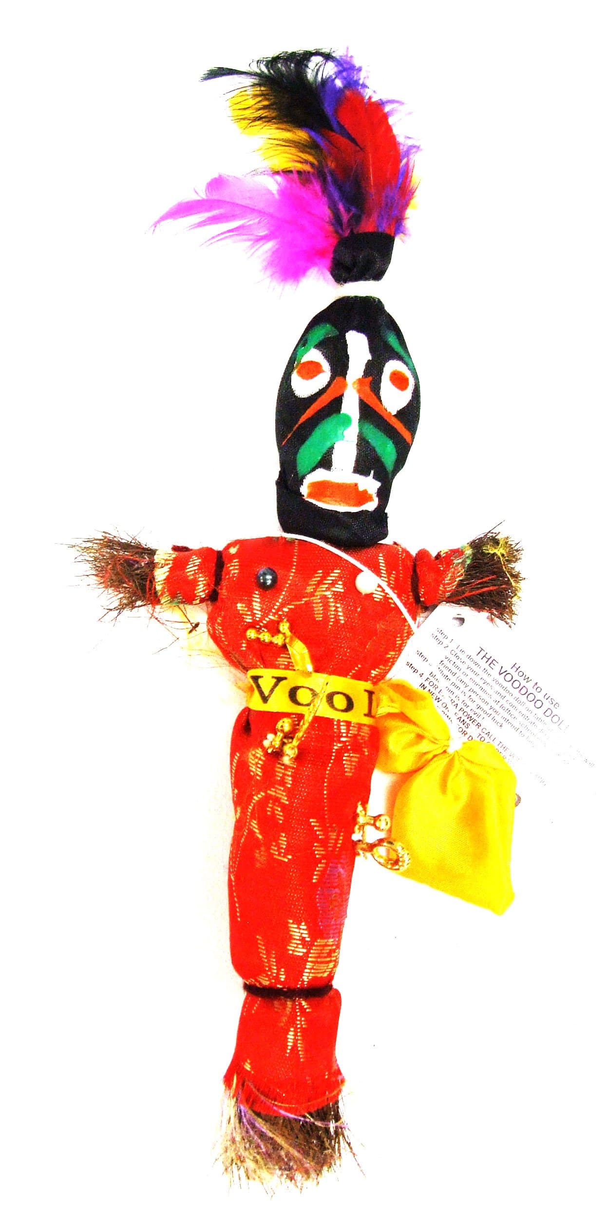Voodoo Doll Luck Good Luck Power Money Health Prosper Revenge Spells Magic New Orleans