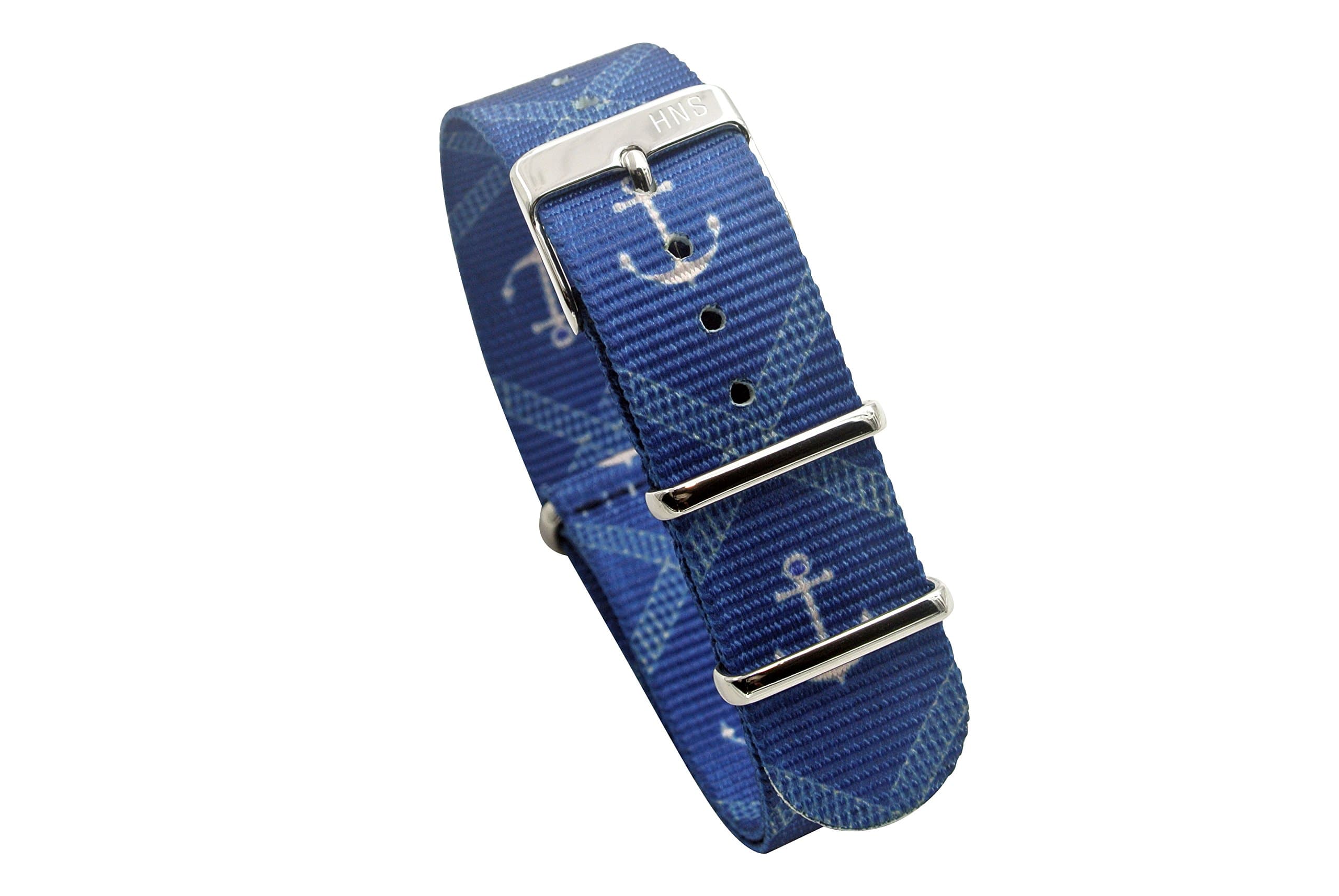 HNS Watch Bands - Choice of Pattern & Width (18mm, 20mm, 22mm) - Ballistic Premium Nylon Watch Straps