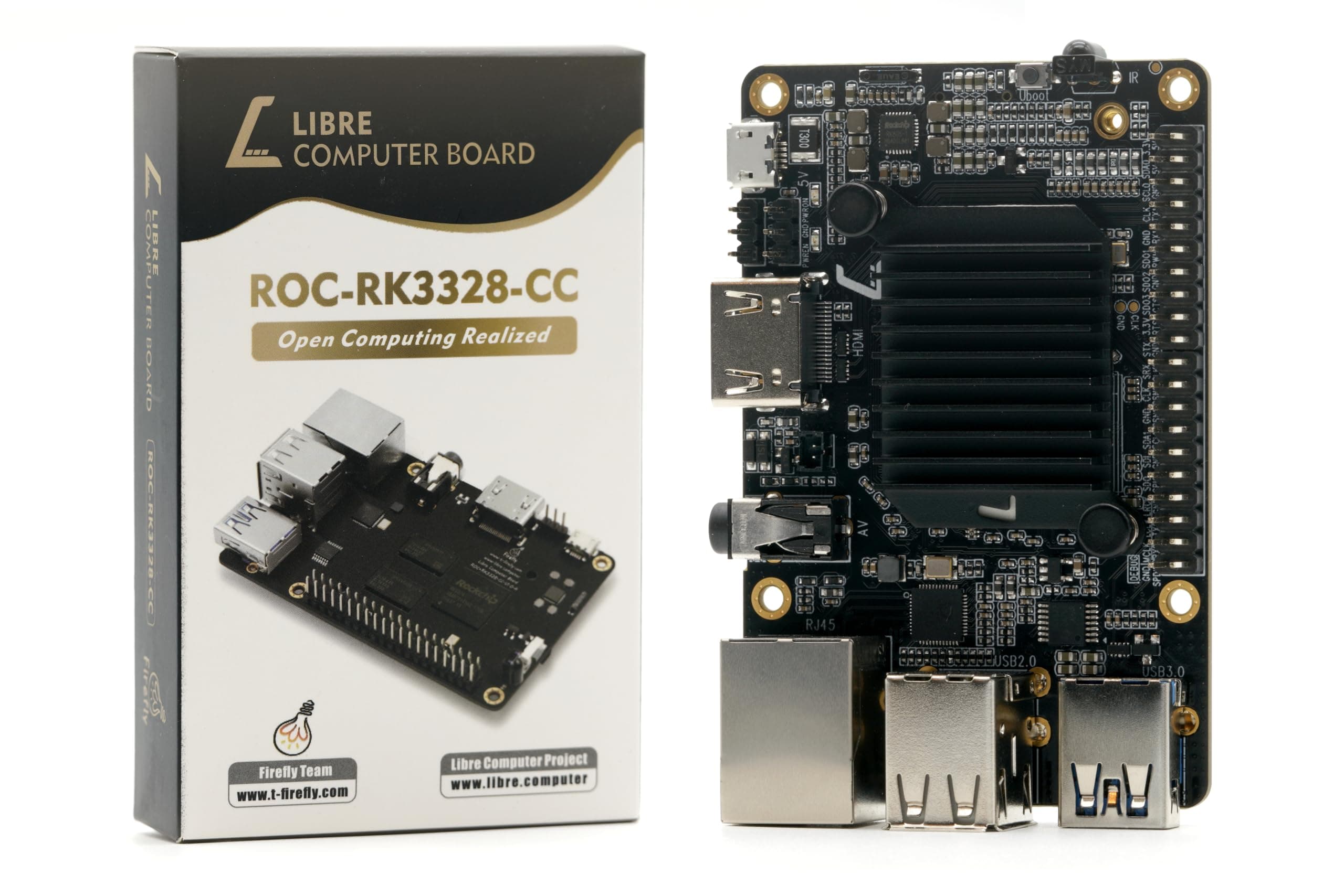 Libre Computer Project ROC-RK3328-CC Renegade Pi 3 Alternative (4GB, No RF)