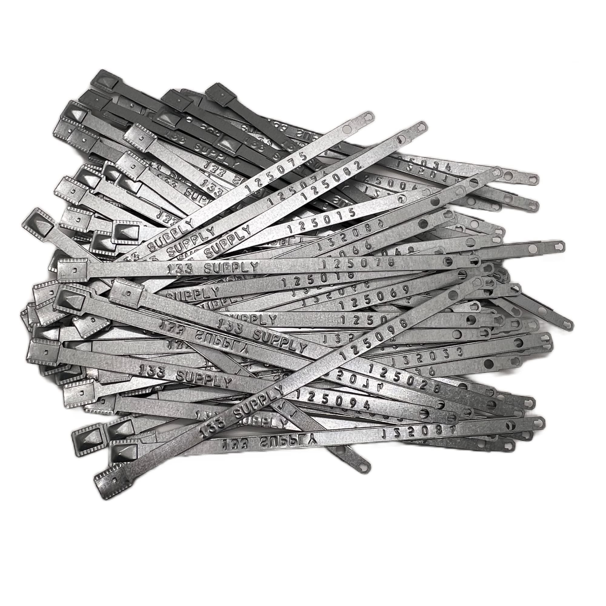 100 Metal Truck Seals - Trailer & Container Security Seals for Load Freight & Shipping