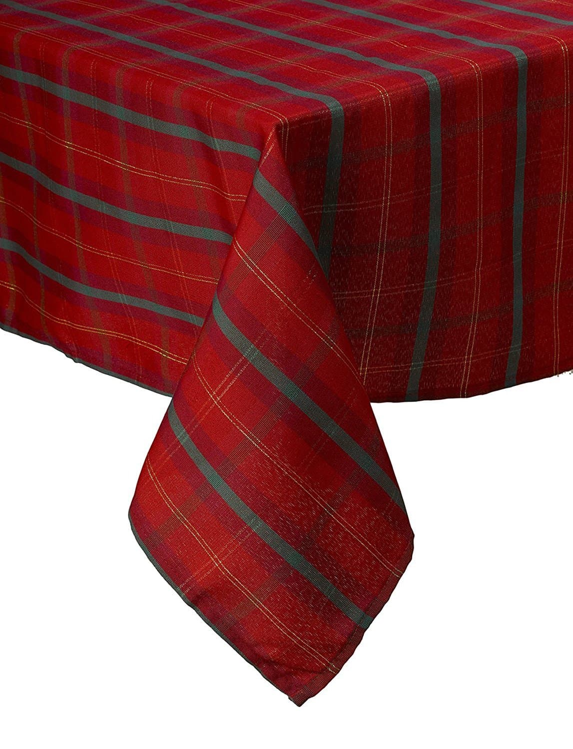 Red Tartan Tablecloth 52/70"