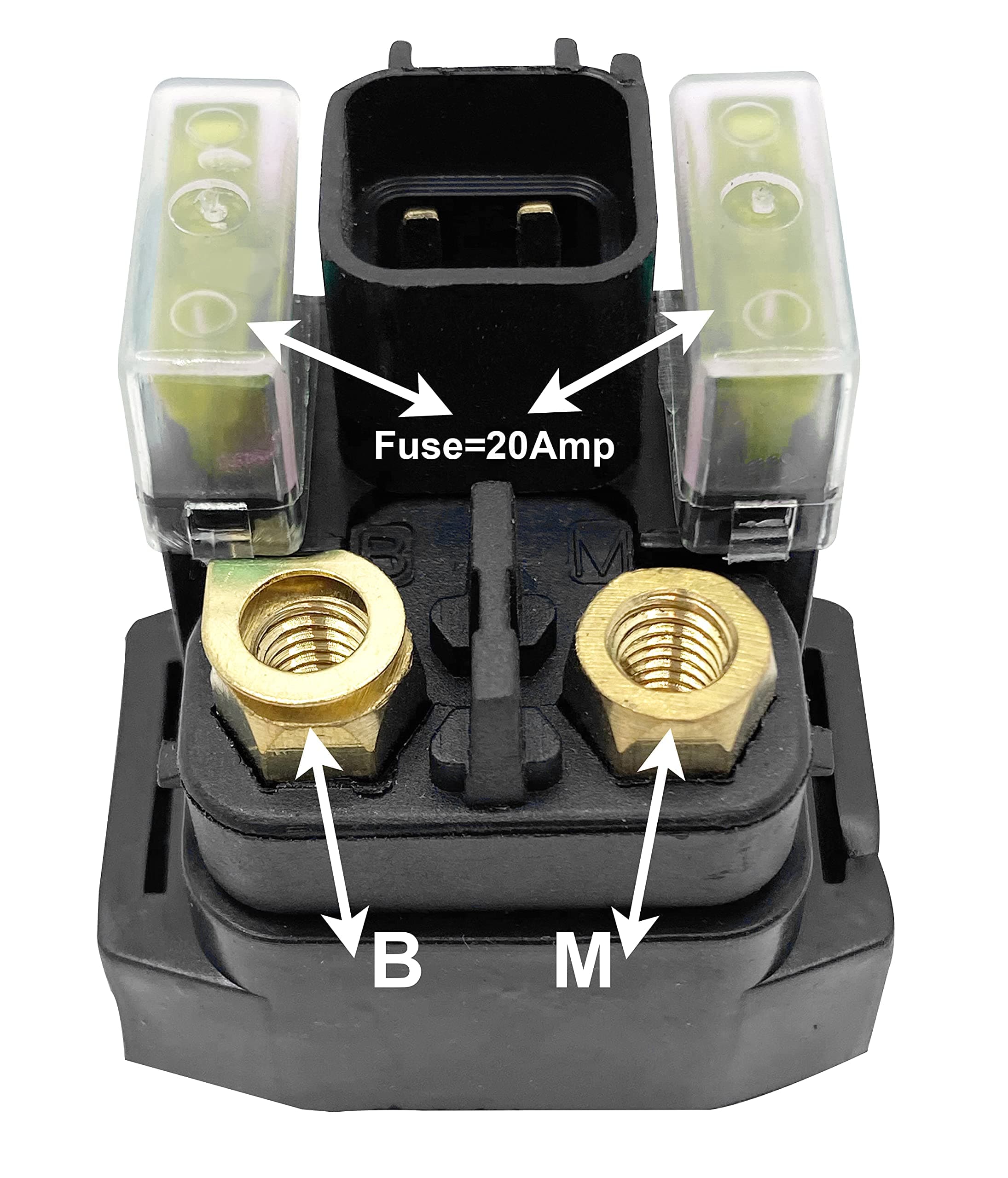 Aitook Starter Solenoid Relay Compatible with Yamaha Raptor 250 2008-2012