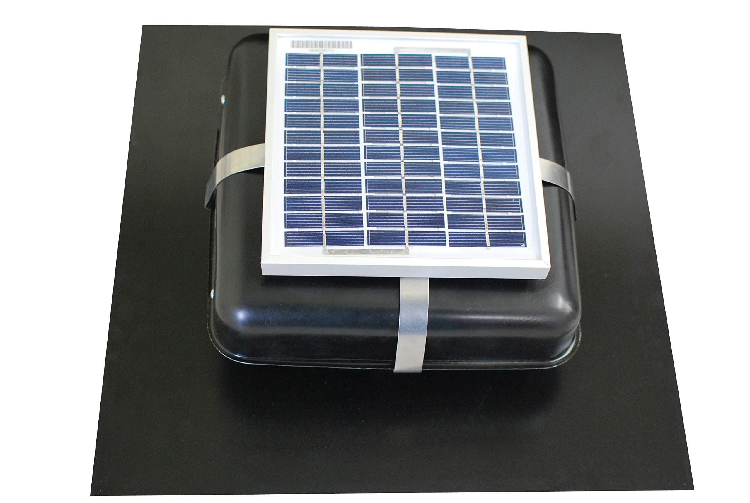 Solar Roof Vent - Solar Attic Fan - Solar RoofBlaster with Black Vent