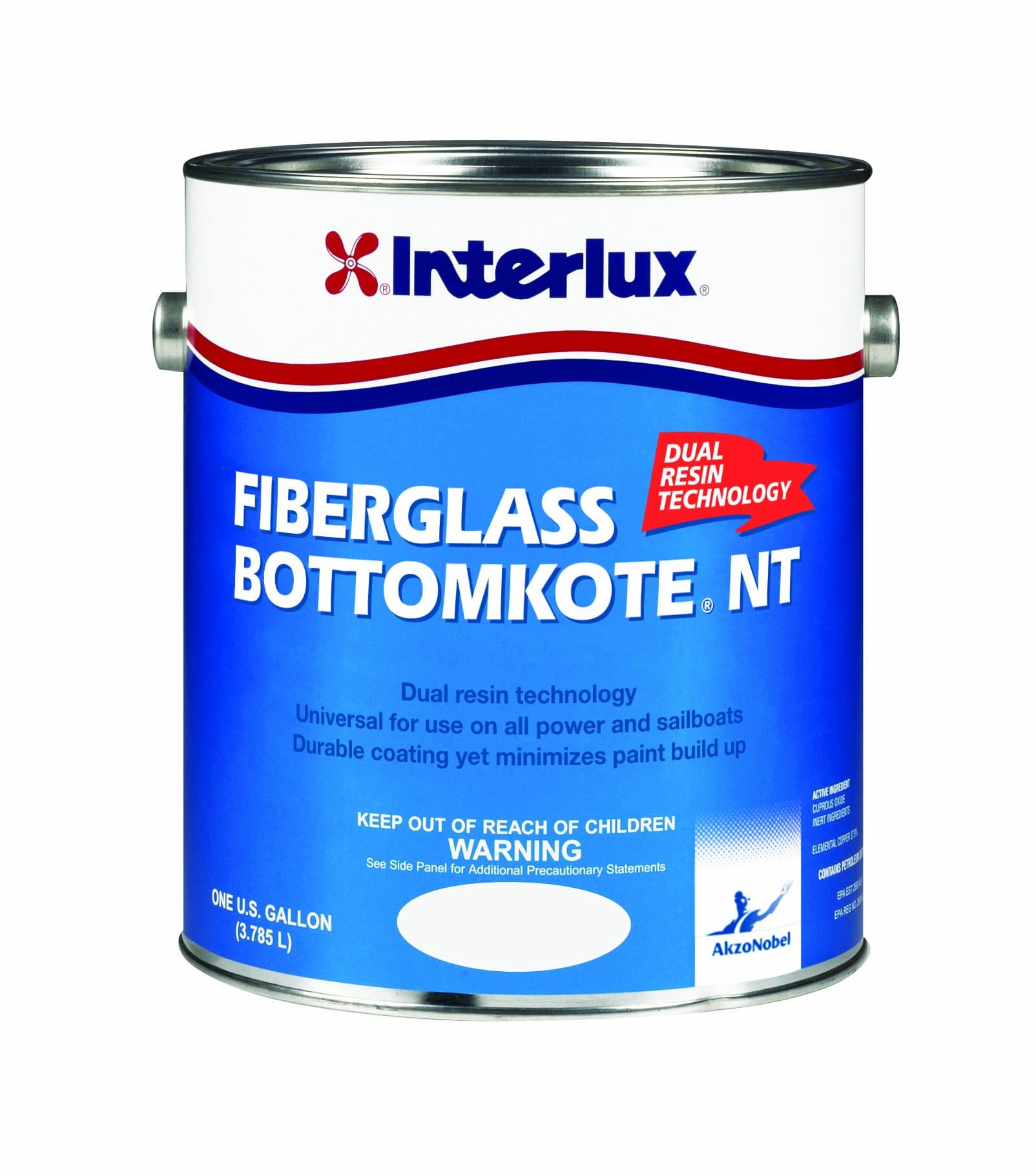 Fiberglass BOTTOMKOTE NT BLU QT