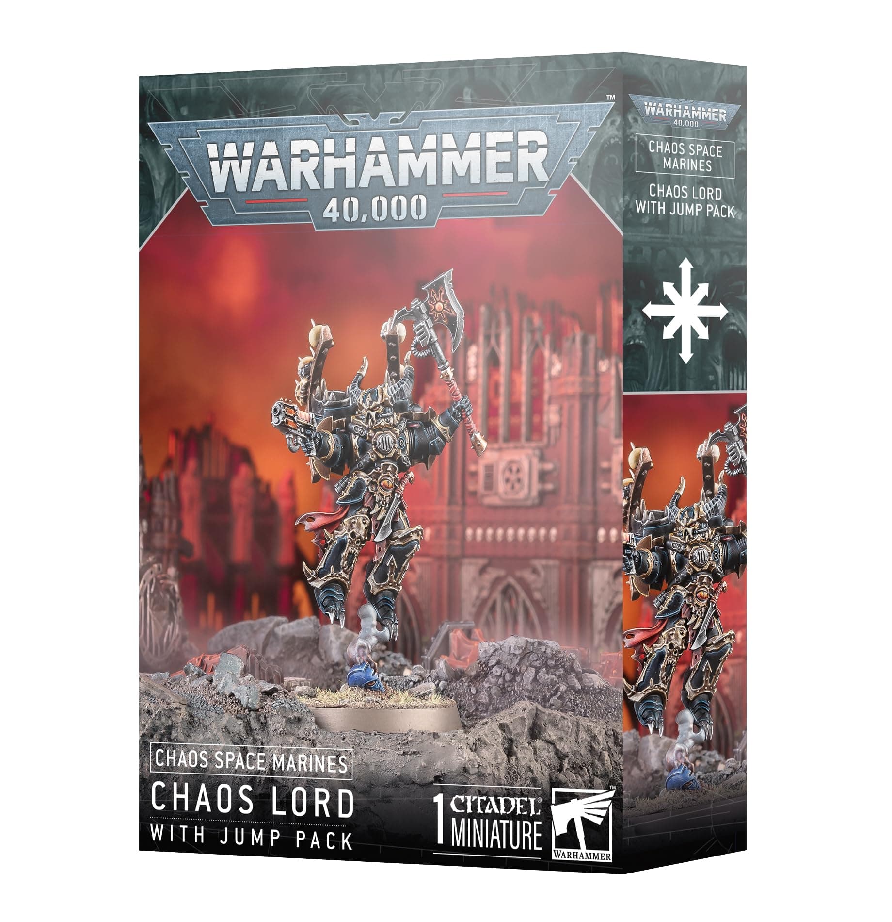 Games Workshop - Warhammer 40,000 - Chaos Space Marines: Lord with Jump Pack
