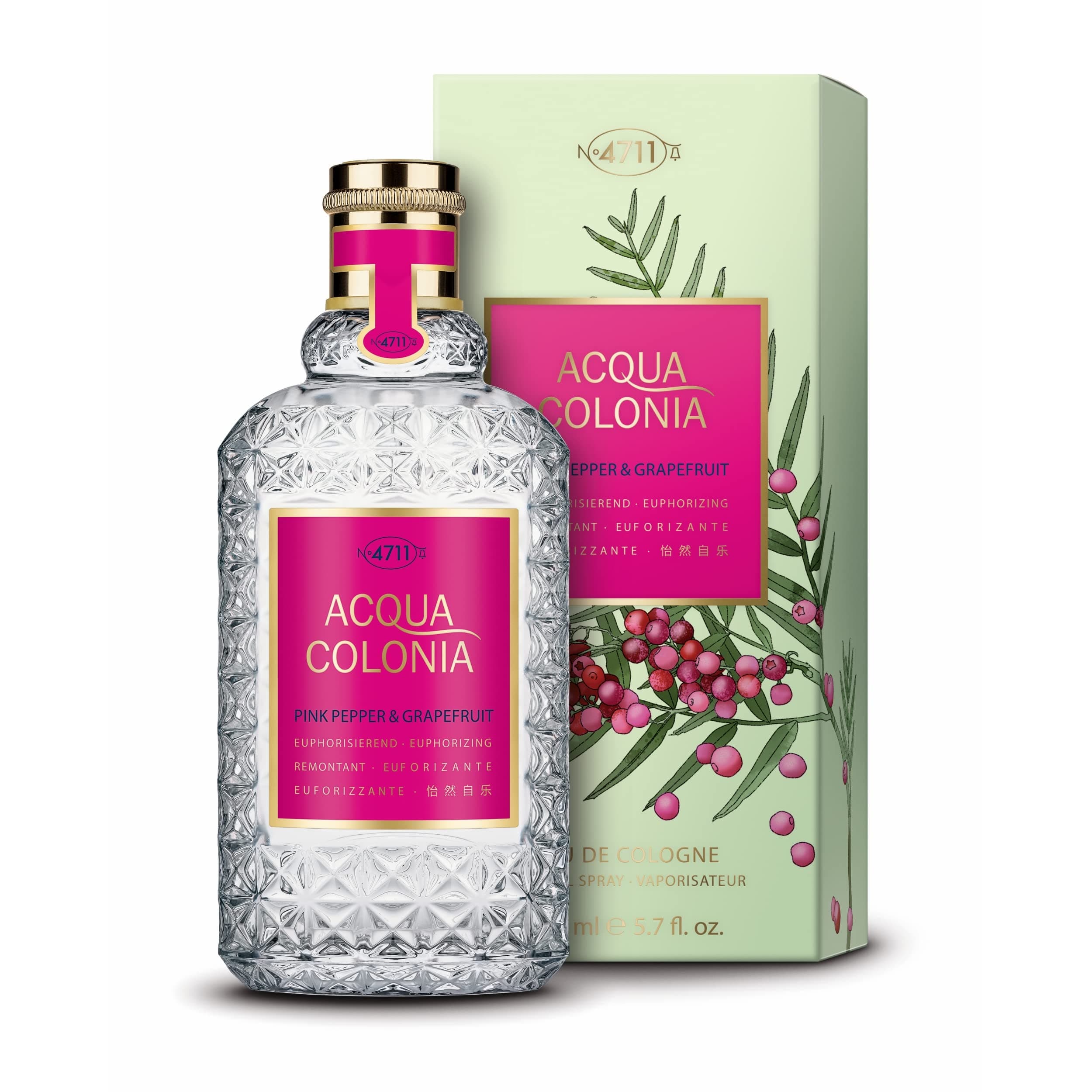 4711 Acqua Colonia Pink Pepper & Grapefruit Eau de Cologne - 170 ml For Unisex