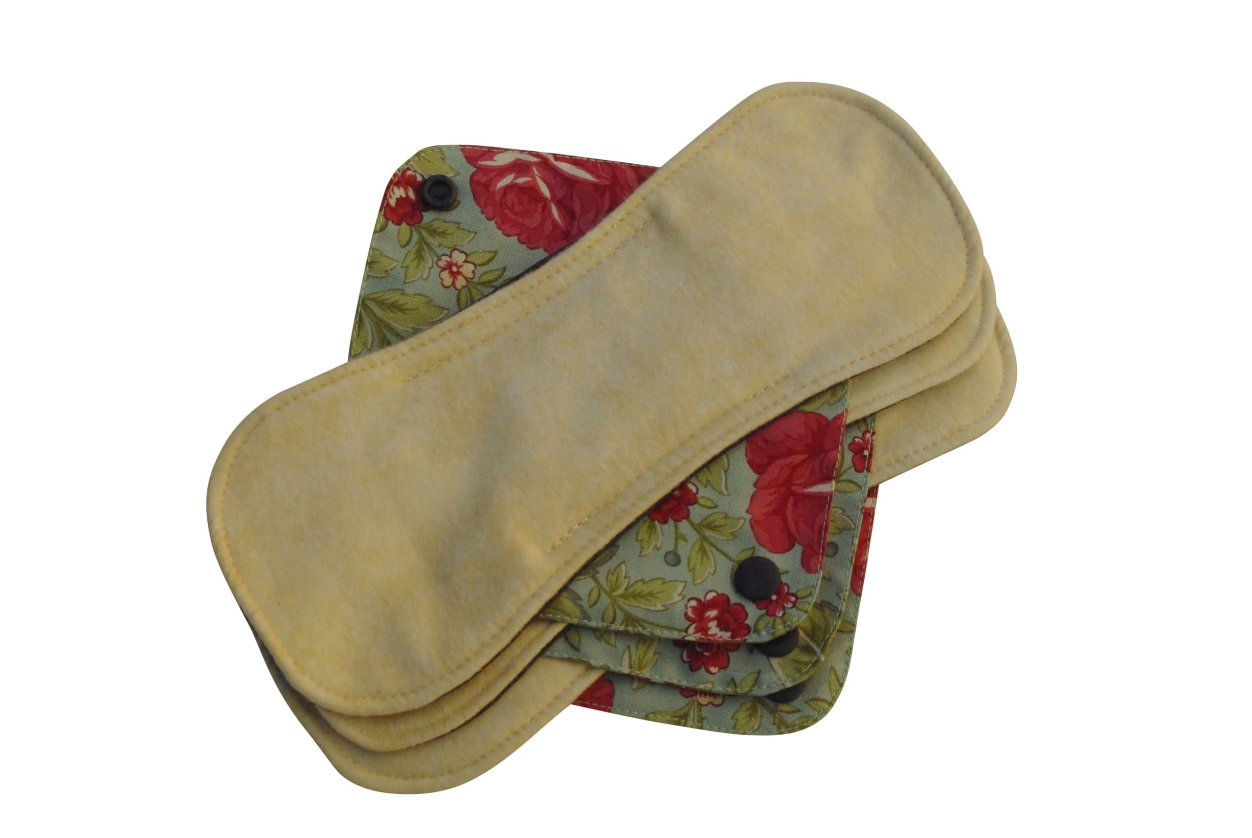 Set of Three Washable Period Pads by Peepods