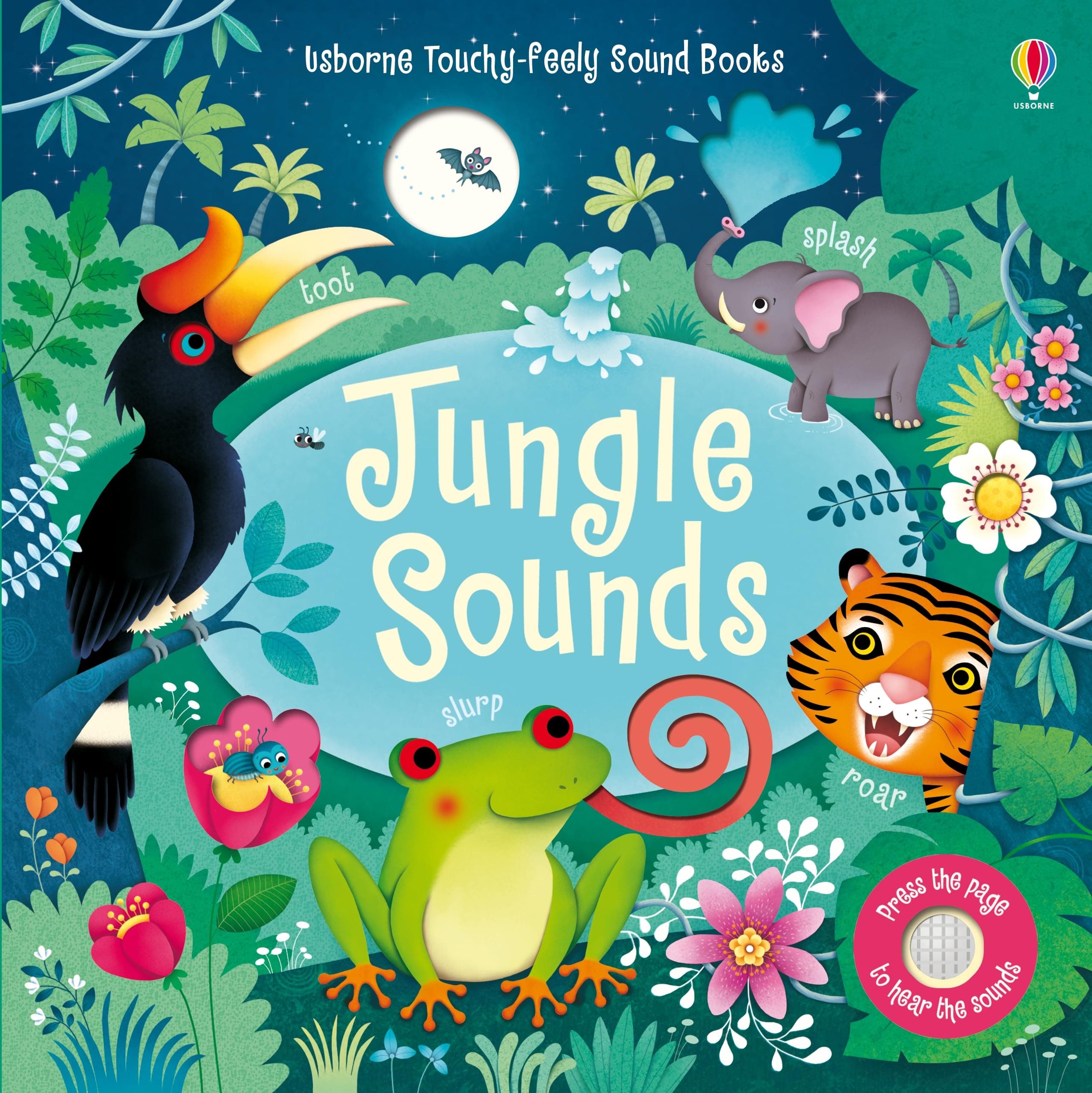Jungle Sounds: An Interactive Usborne Book About Rainforest Animals for Children (Ages 3-5) (Sound Books)