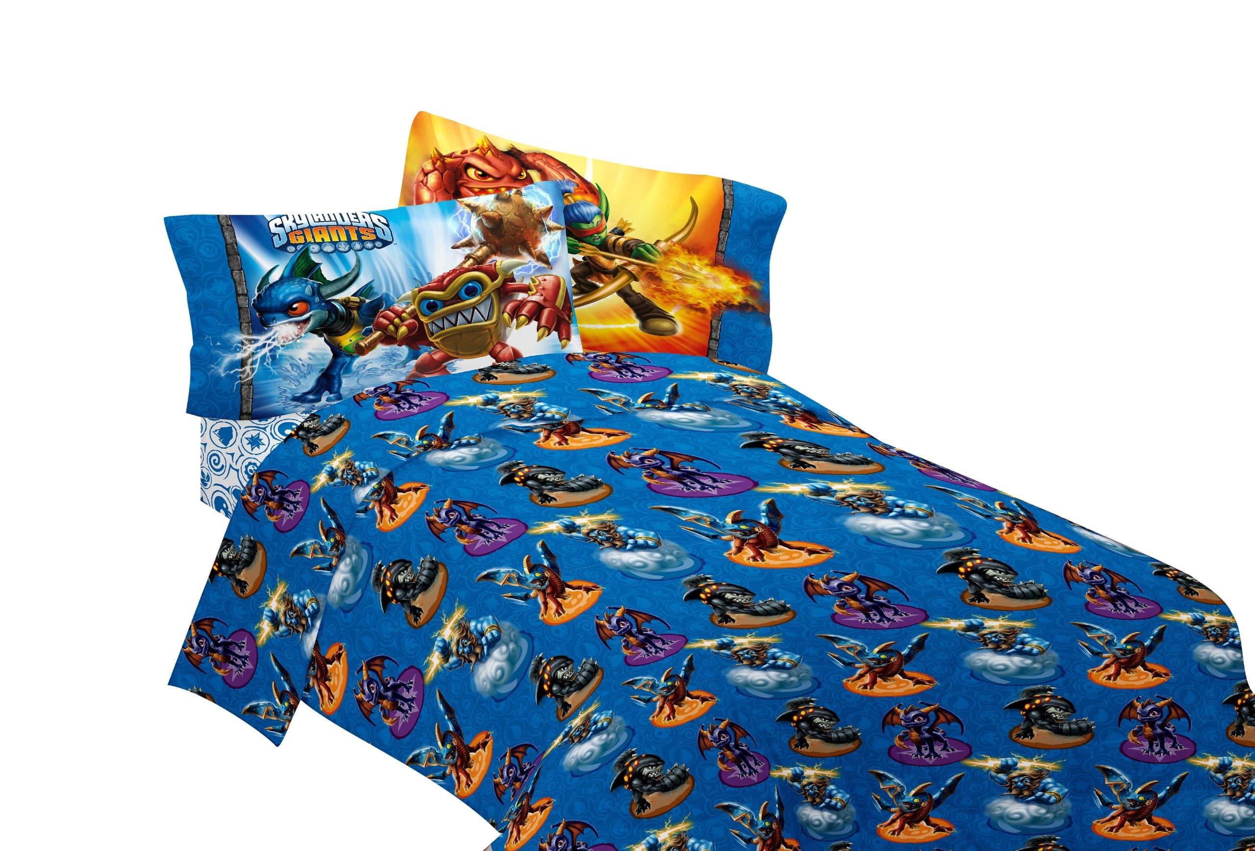 Activision Skylanders Sky Friends Microfiber Sheet Set, Full