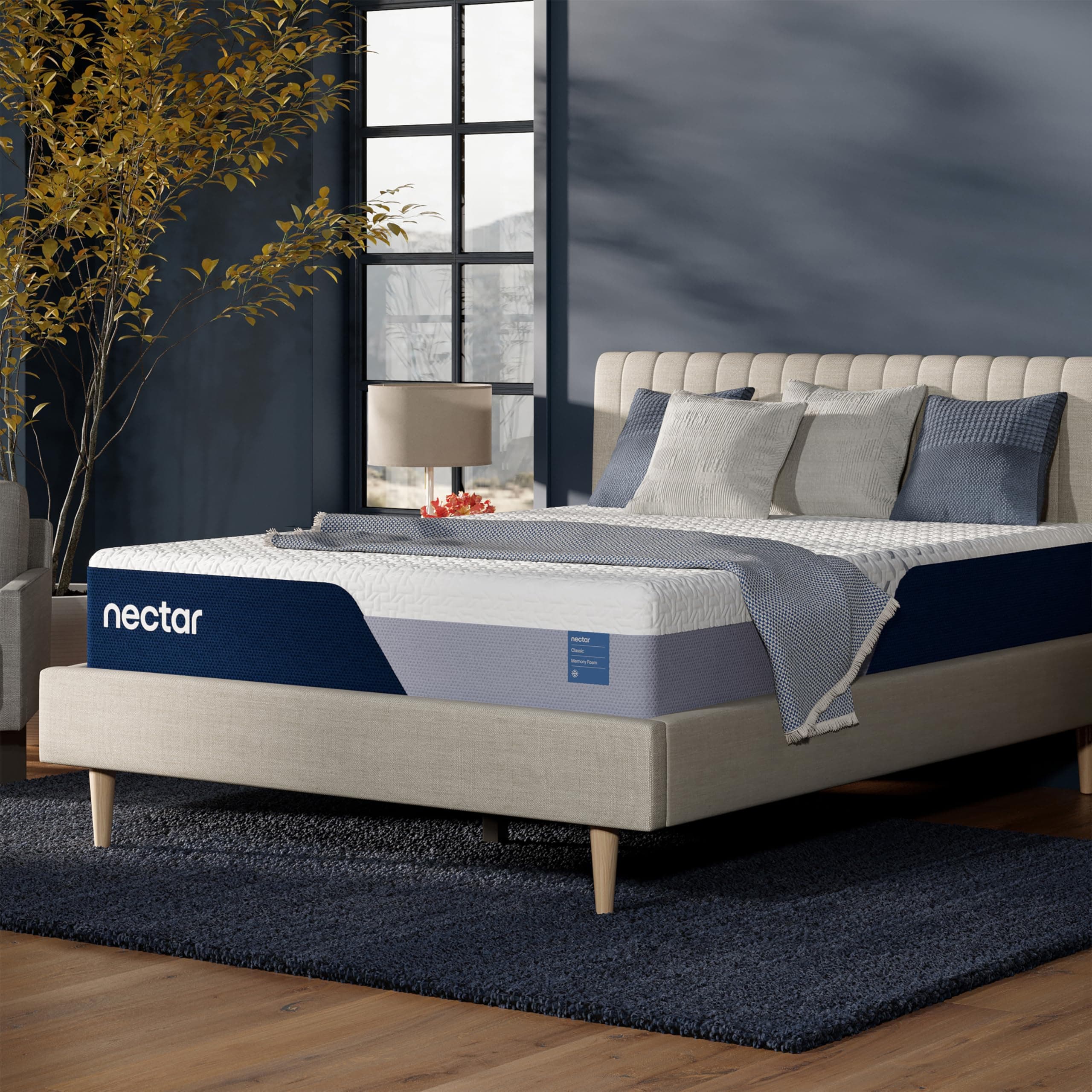 Classic 12” Queen Mattress - Medium Firm - Contouring Memory Foam - Cooling Top Layer - Support & Pressure-Relief - Mattress in a Box - 365-Night Trial & Forever Warranty