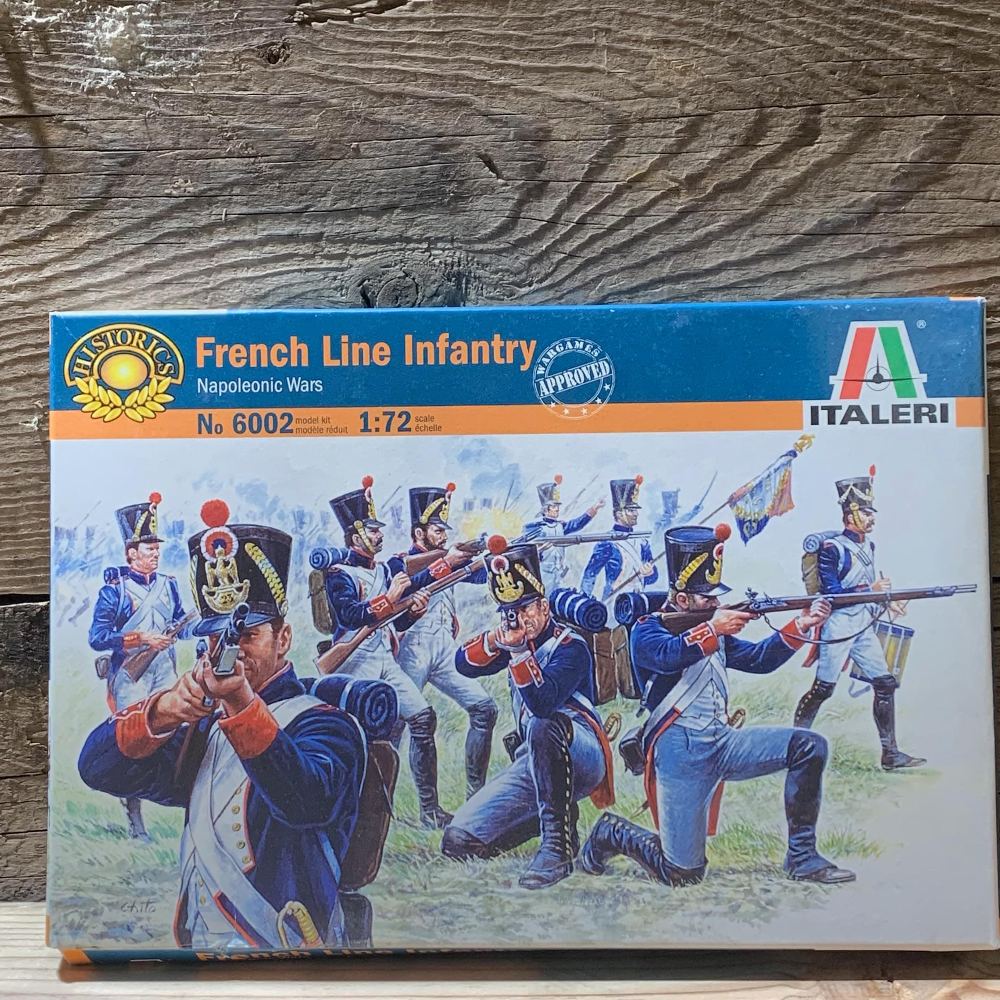 Italeri 6002 Napoleonic French Line Infantry 1:72 figures