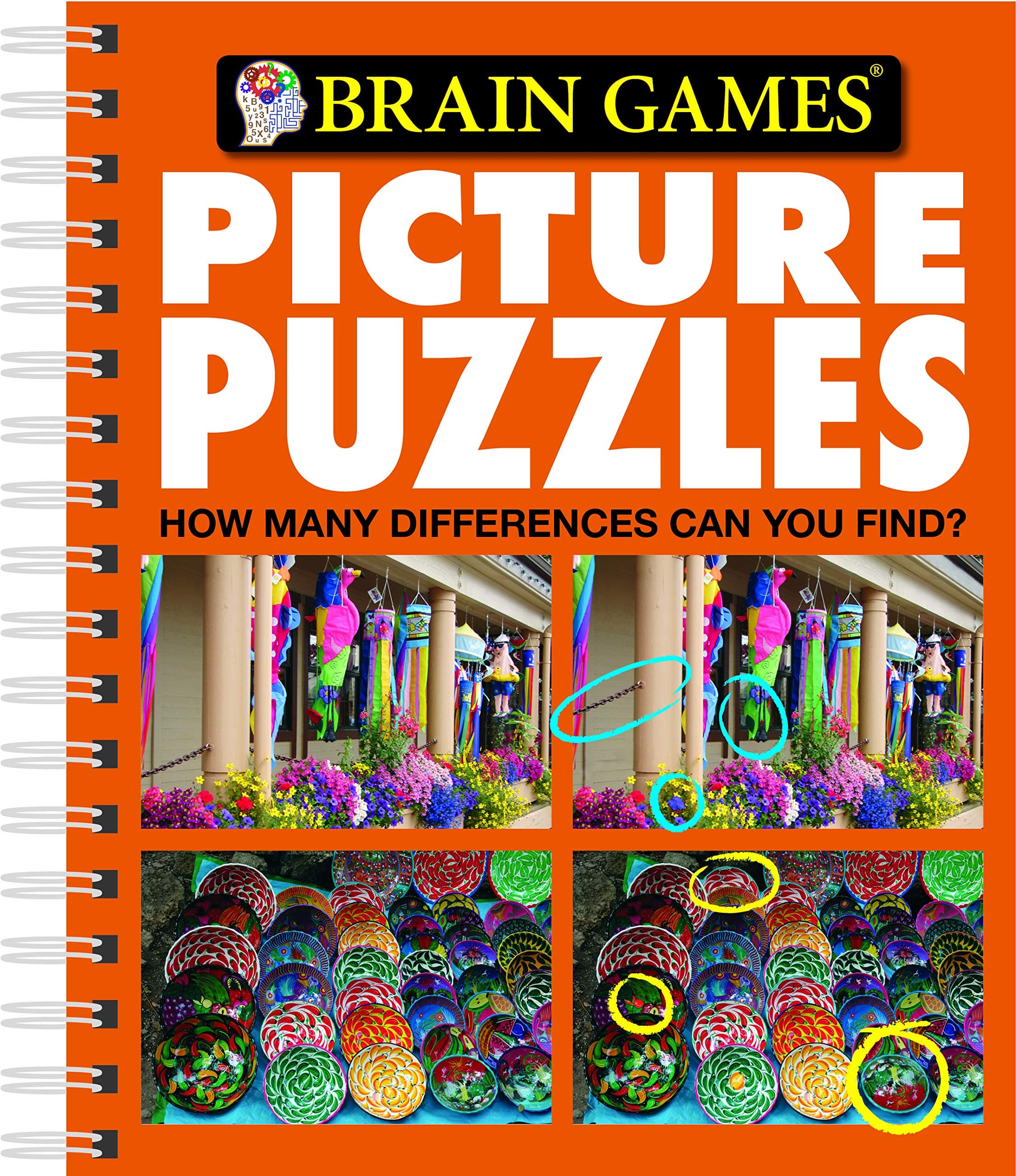 Brain Games - Picture Puzzles #5: How Many Differences Can You Find?: Volume 5