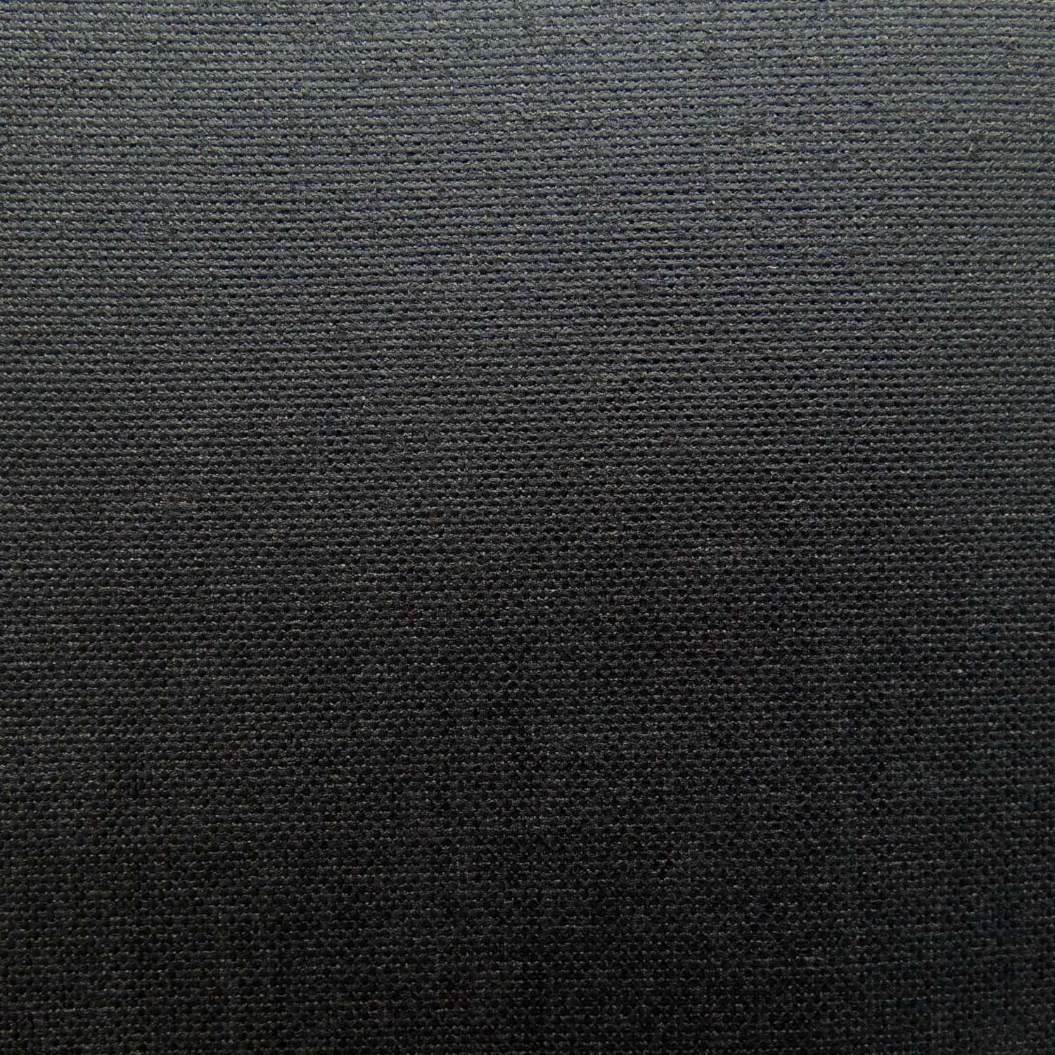 Noir Black Canvas Weave Waterproof Fabric by The Yard Amerbelle Durable Water Repel Nylon American 58" Wide 16ozx2133;