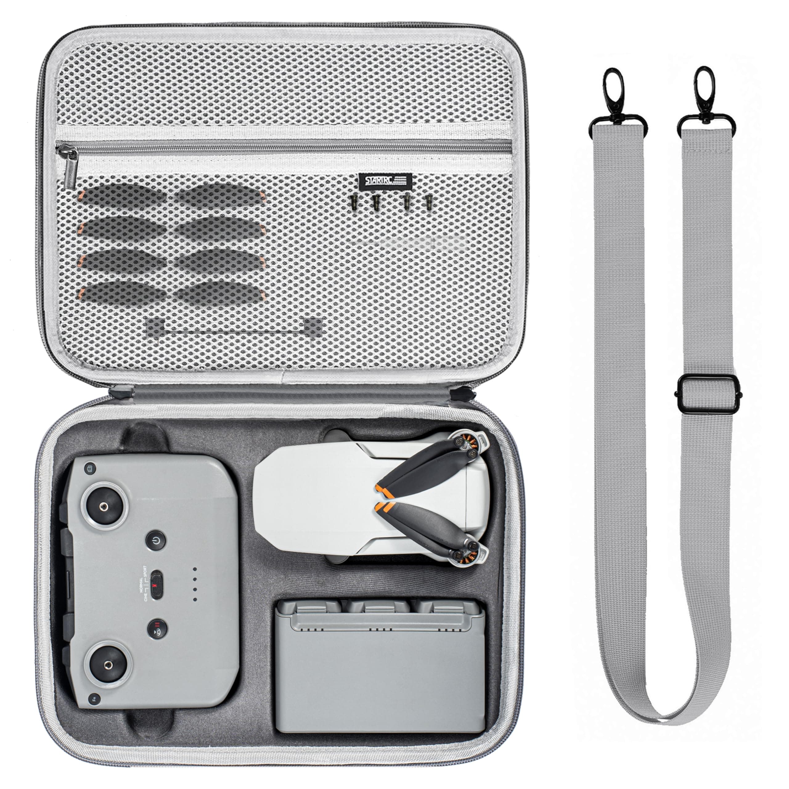 Mini 2 SE Carrying Case, Portable Travel Bag for DJI Mini 2/Mini 2 SE Fly More Combo Drone Accessories