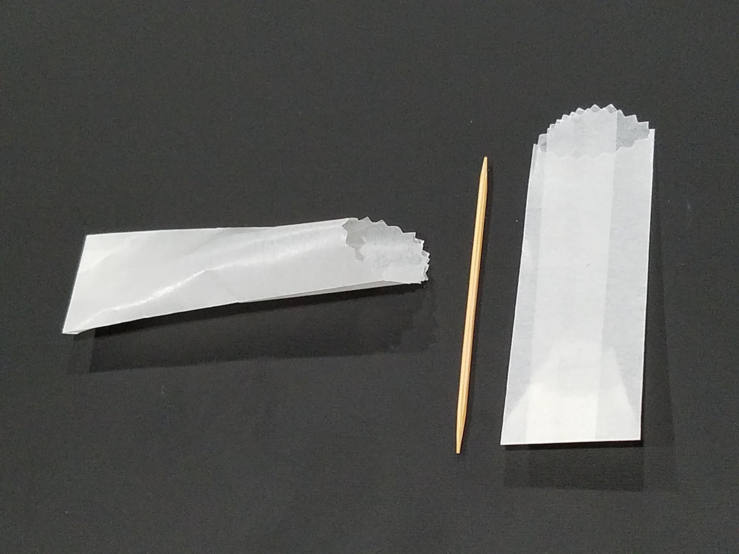 Mini Glassine Wax Paper Bag - White 500 Count (Medium)