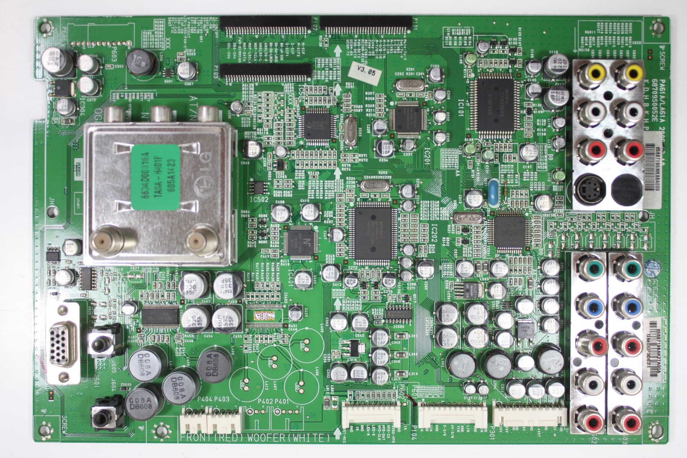50" 50PC1DR-UA SUSLLJR 68719SMK88A Main Video Board Motherboard Unit