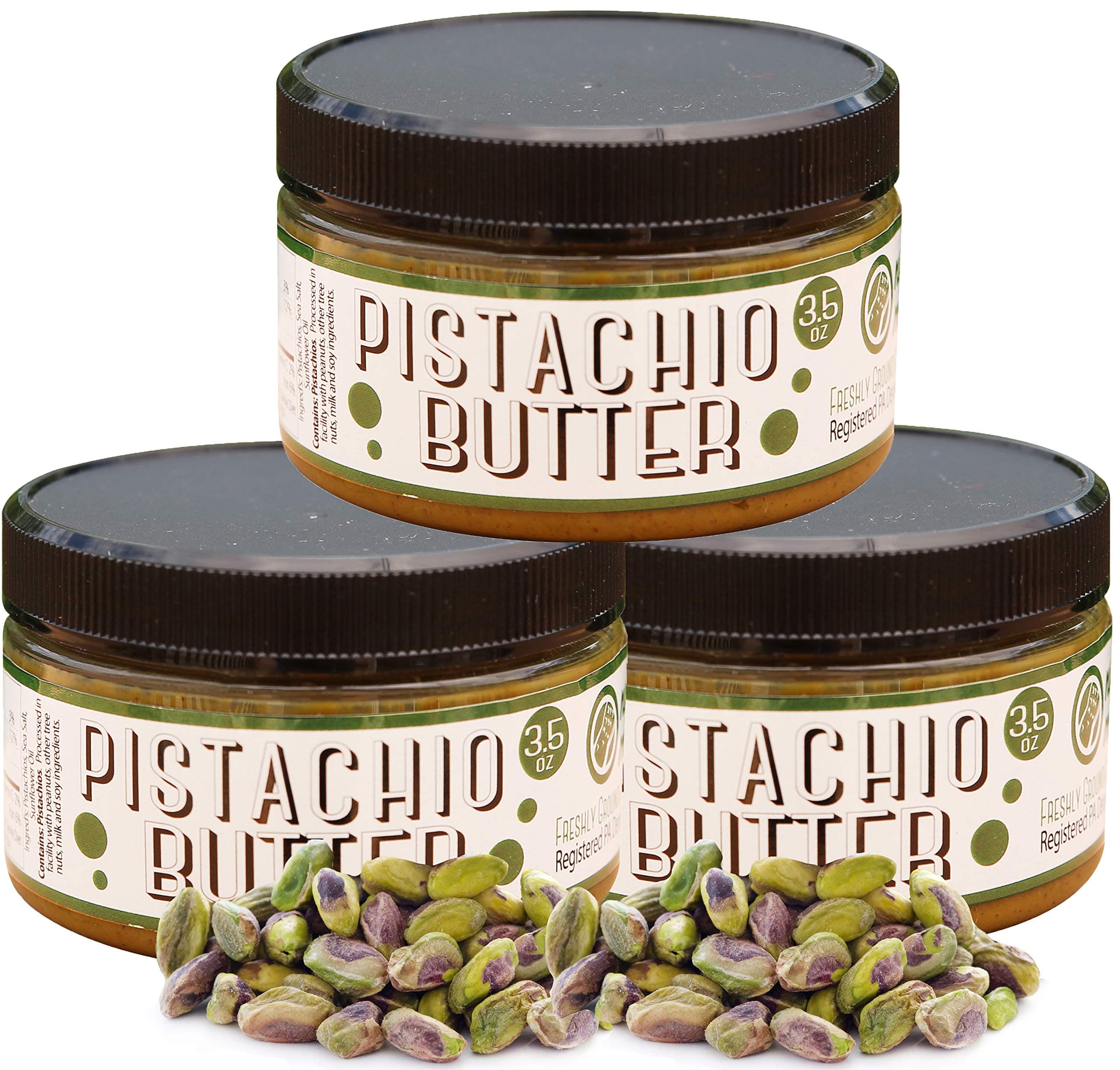 Nutty Novelties Pistacho Butter (Pistachio, 10.5 Ounce)