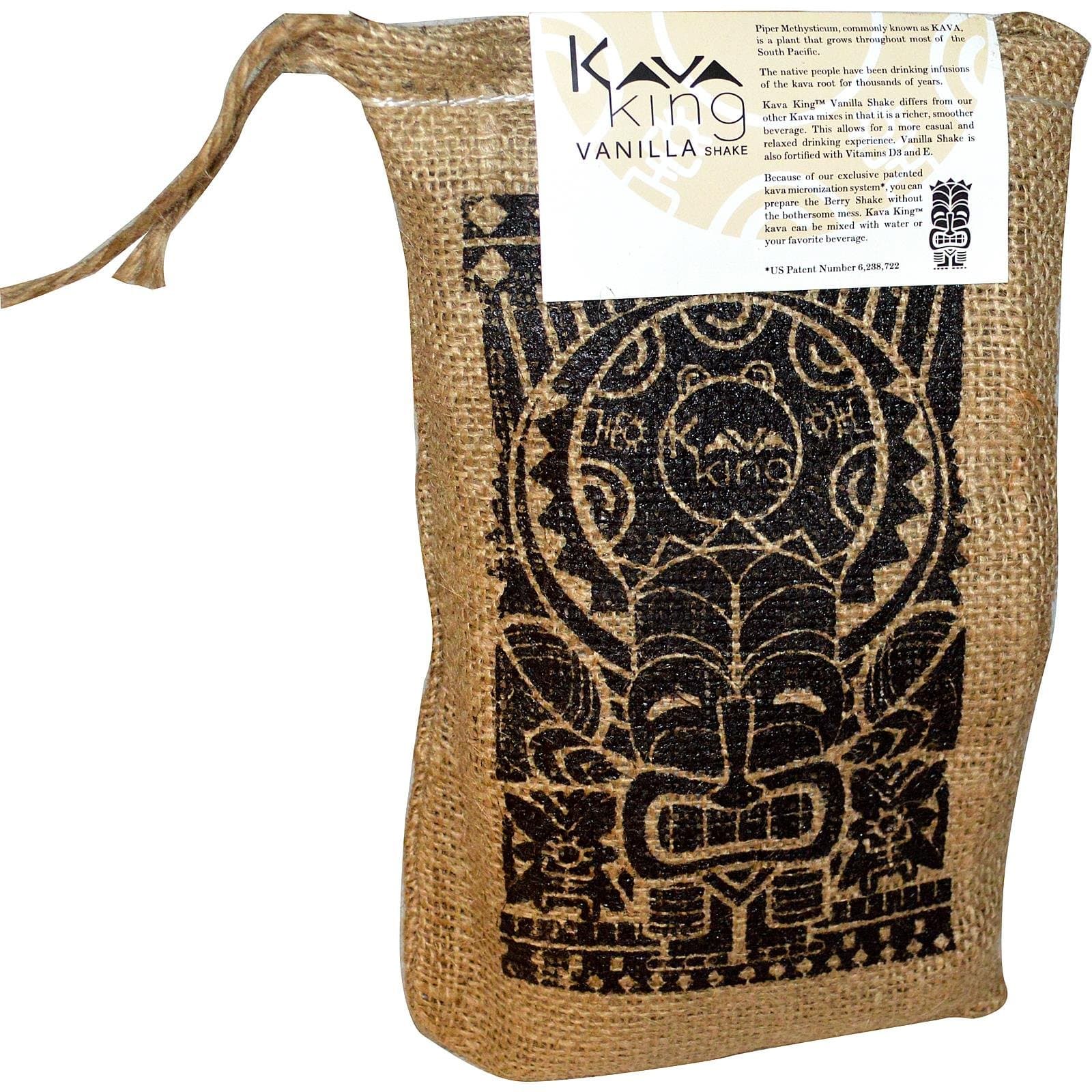 Kava King Products Inc Instant Drink Mix Vanilla Shake 1 2 lb 226 8 g