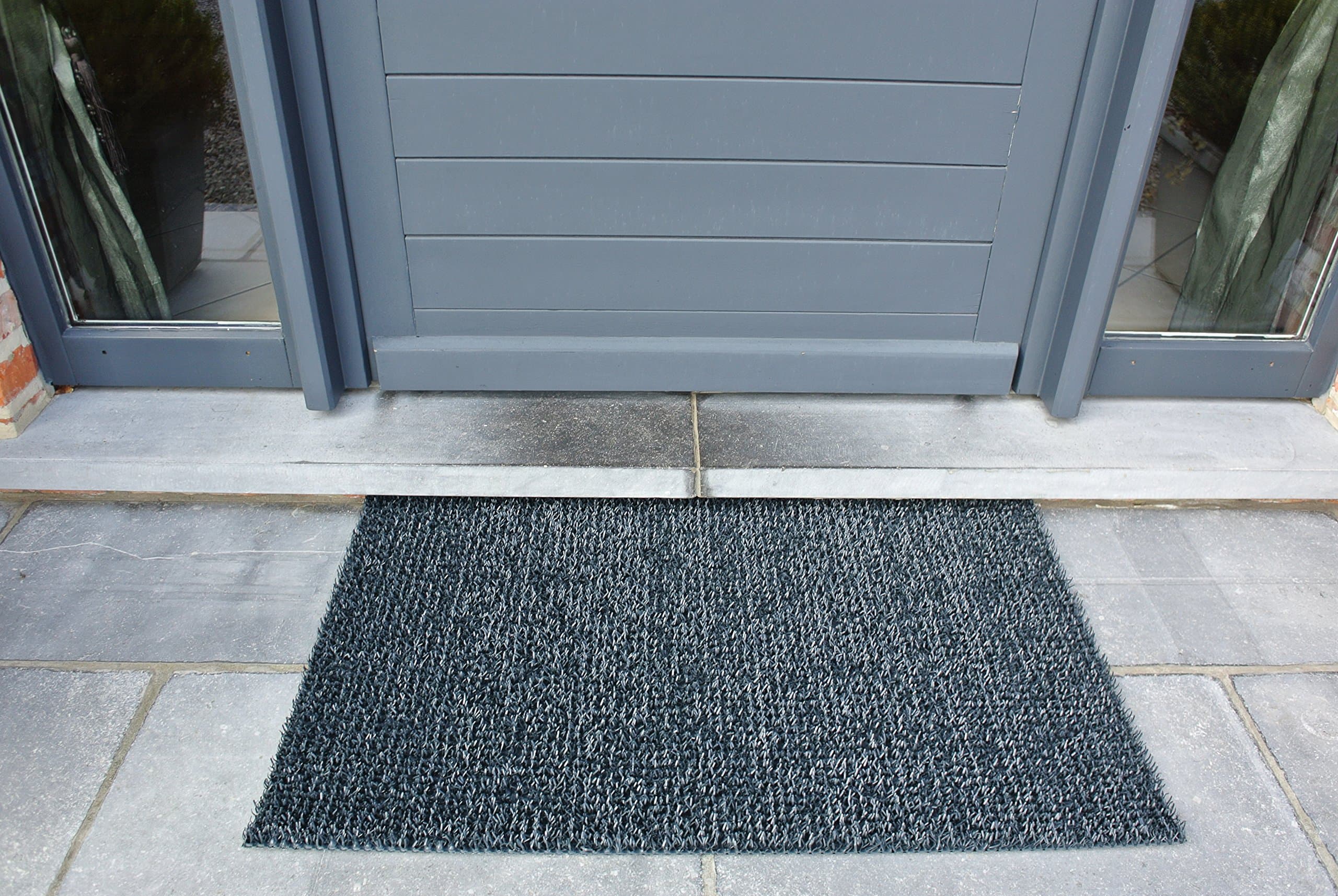 AstroTurf10187321FG 55 x 90 cm Classic High Performance Outdoor Scraper Doormat - Slate Grey