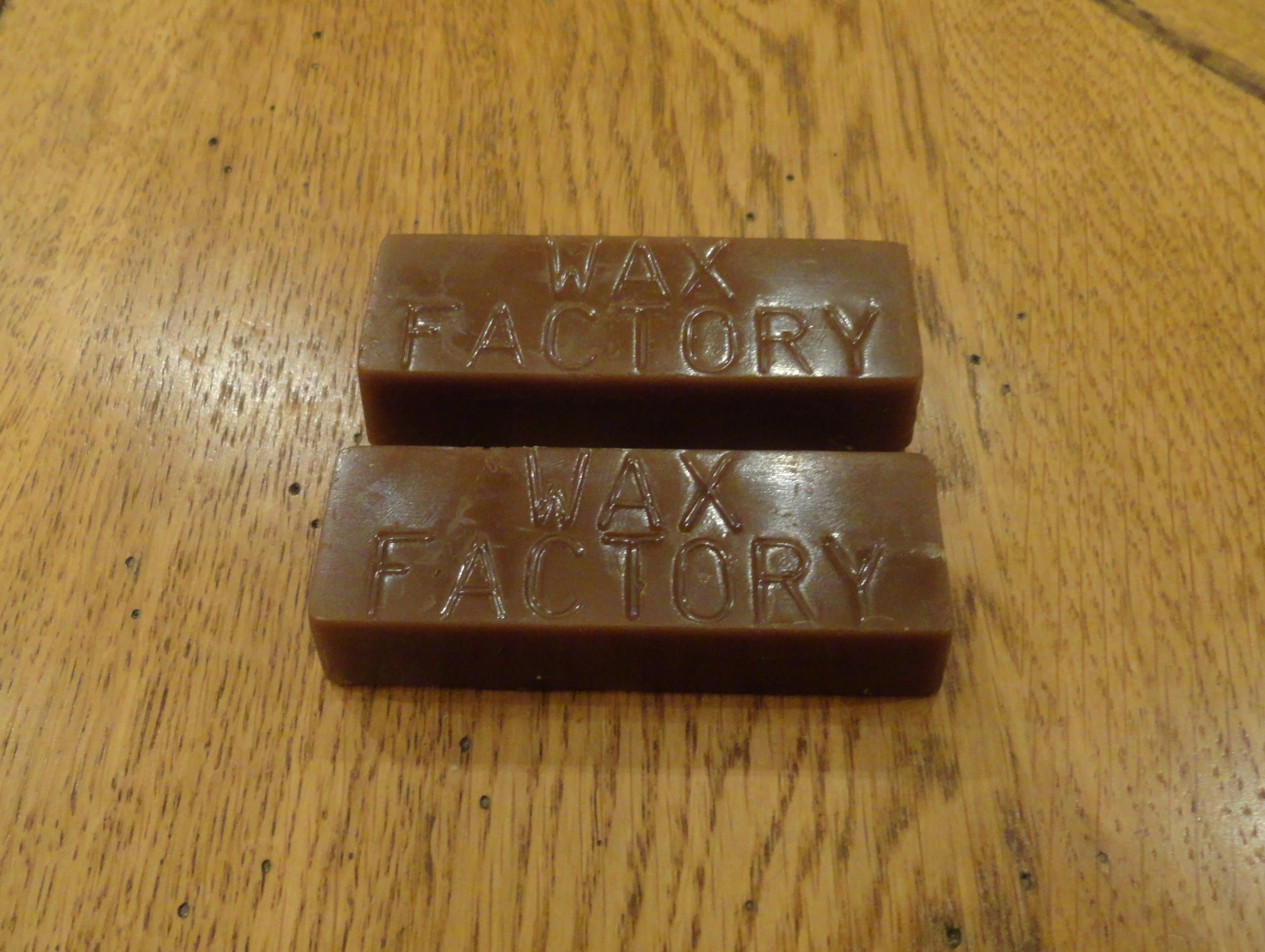 Light Brown Beeswax bars - 2 x 1oz *Furniture Polish etc*