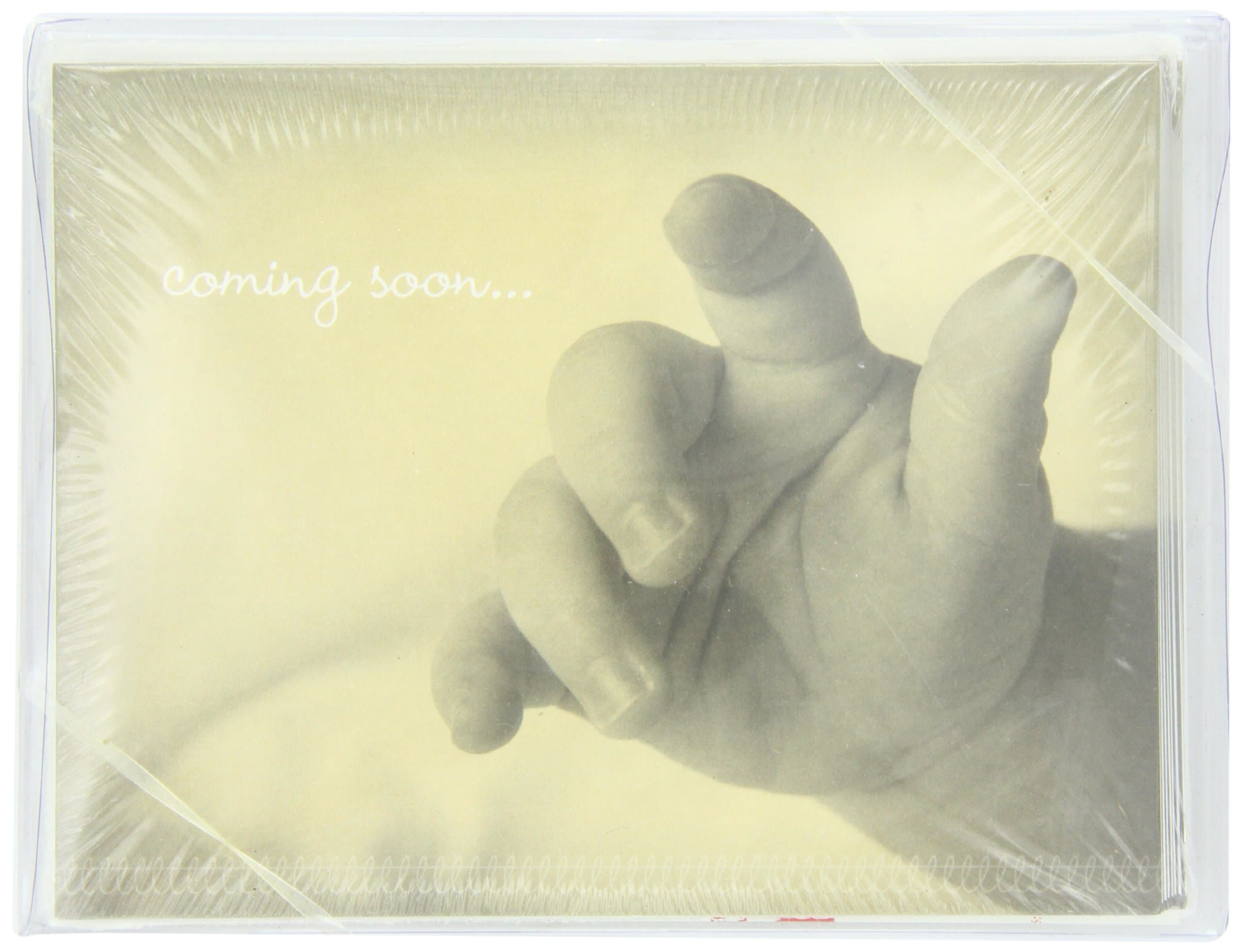 Tummy Talk "Coming Soon..." Pregnancy Announcements, 10-Count Cards With Matching Envelopes