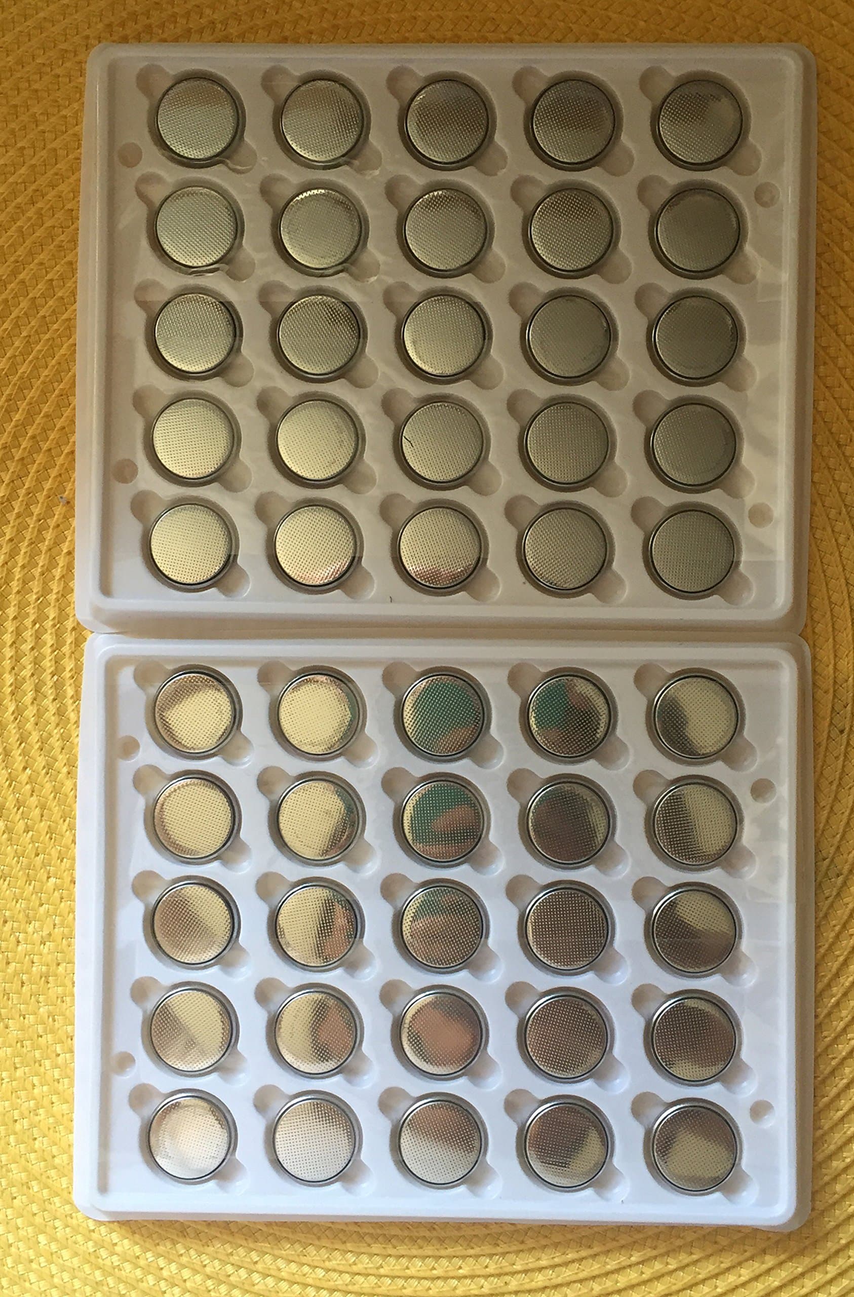 WAT 50 pcs CR2450 Bulk 3V lithium battery compatibility with KCR2450 LM2450 2450 DL2450 BR2450