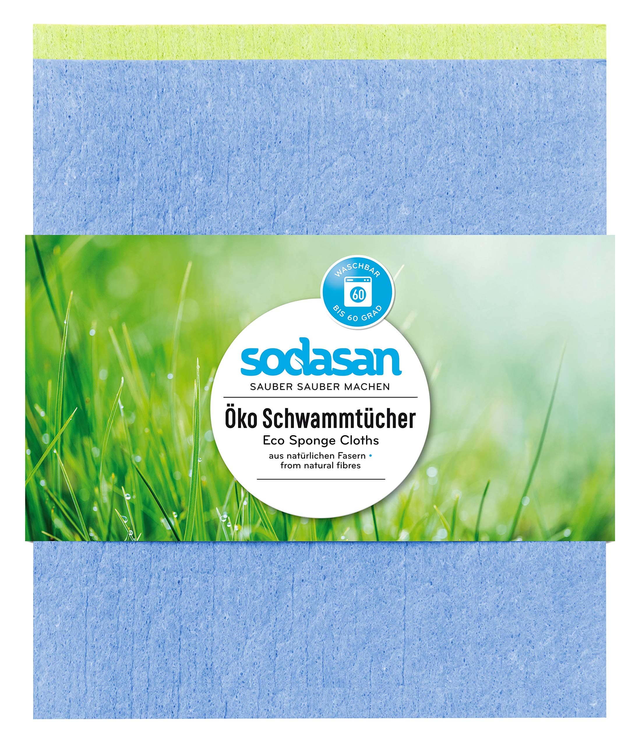SODASANOrganic Eco Sponge Cloths pack of 2