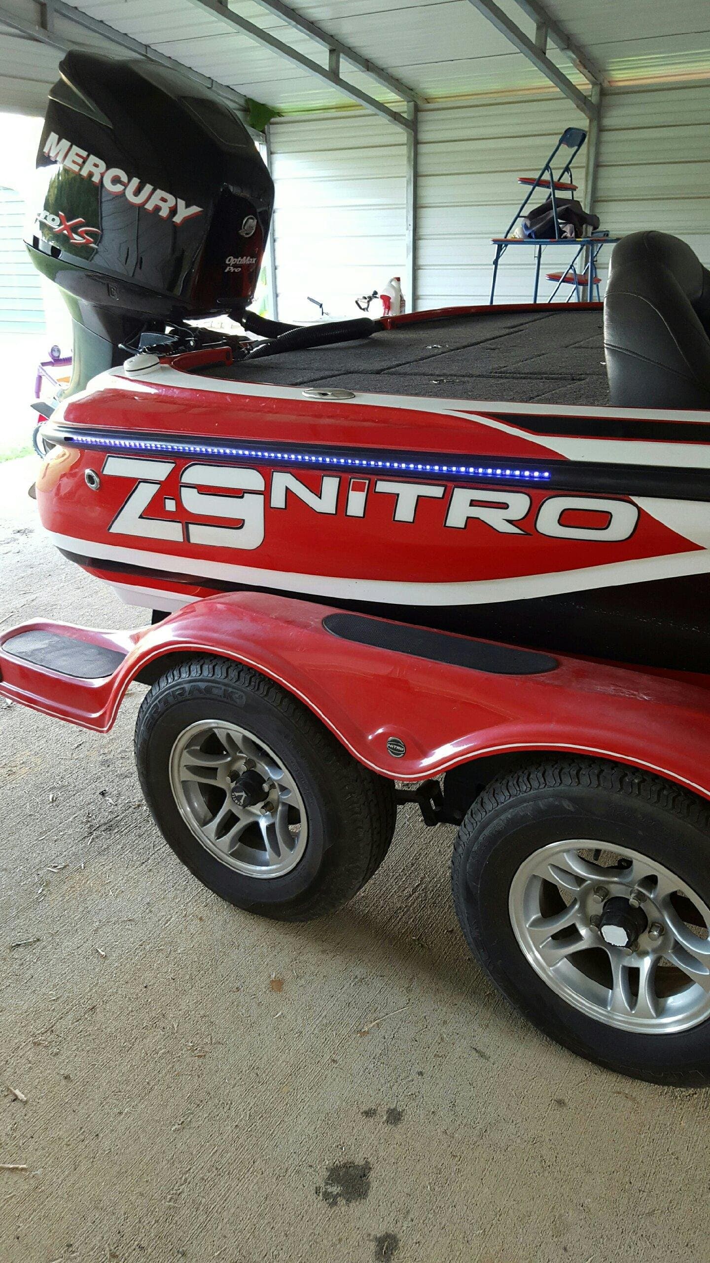 LED UV Blacklight for night fishing 4x40" Ultraviolet Black light