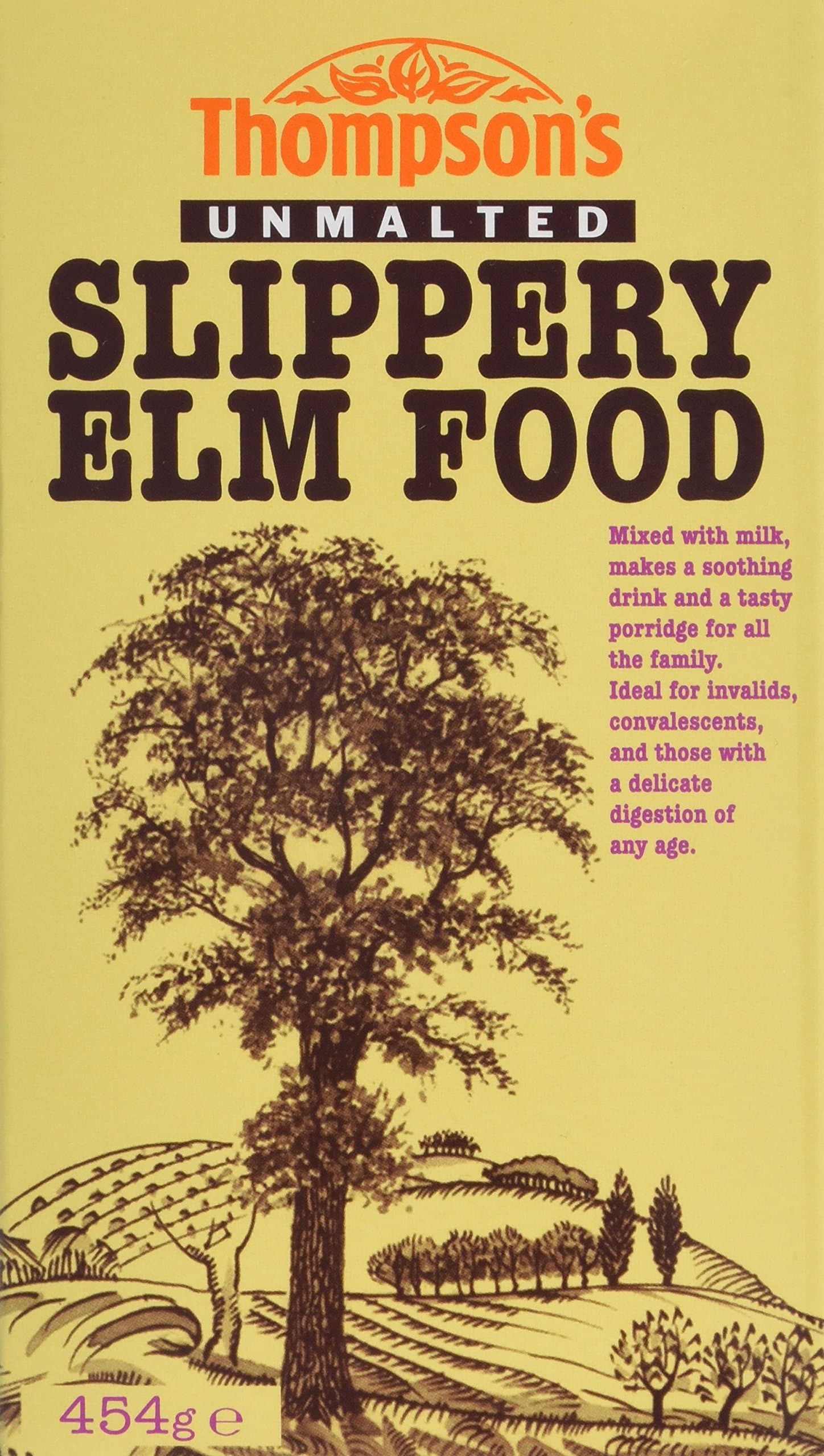 Thompson's Slippery Elm Plain Food 454 g