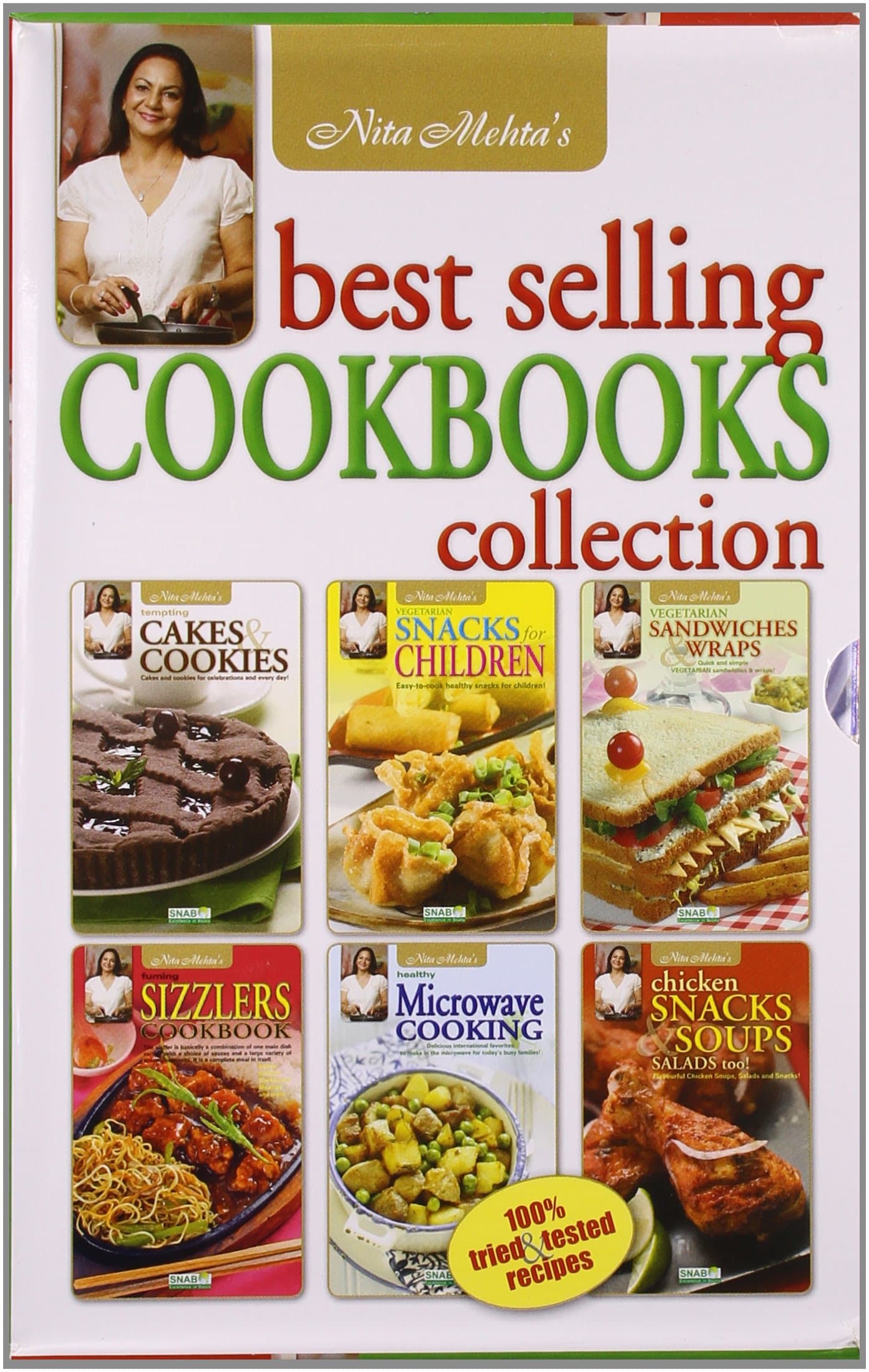 Nita Mehta S Cookbooks Collection (6 Pcs)