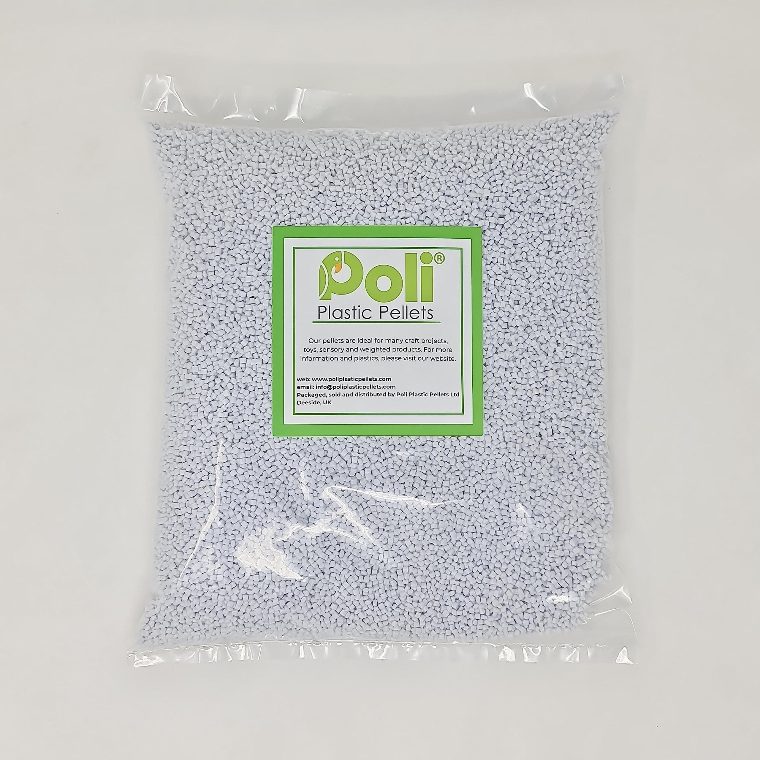Heavy Plastic Pellets. Ideal for Filling Weighted Blankets, Bears, Dolls, and Other Craft Projects (1kg)