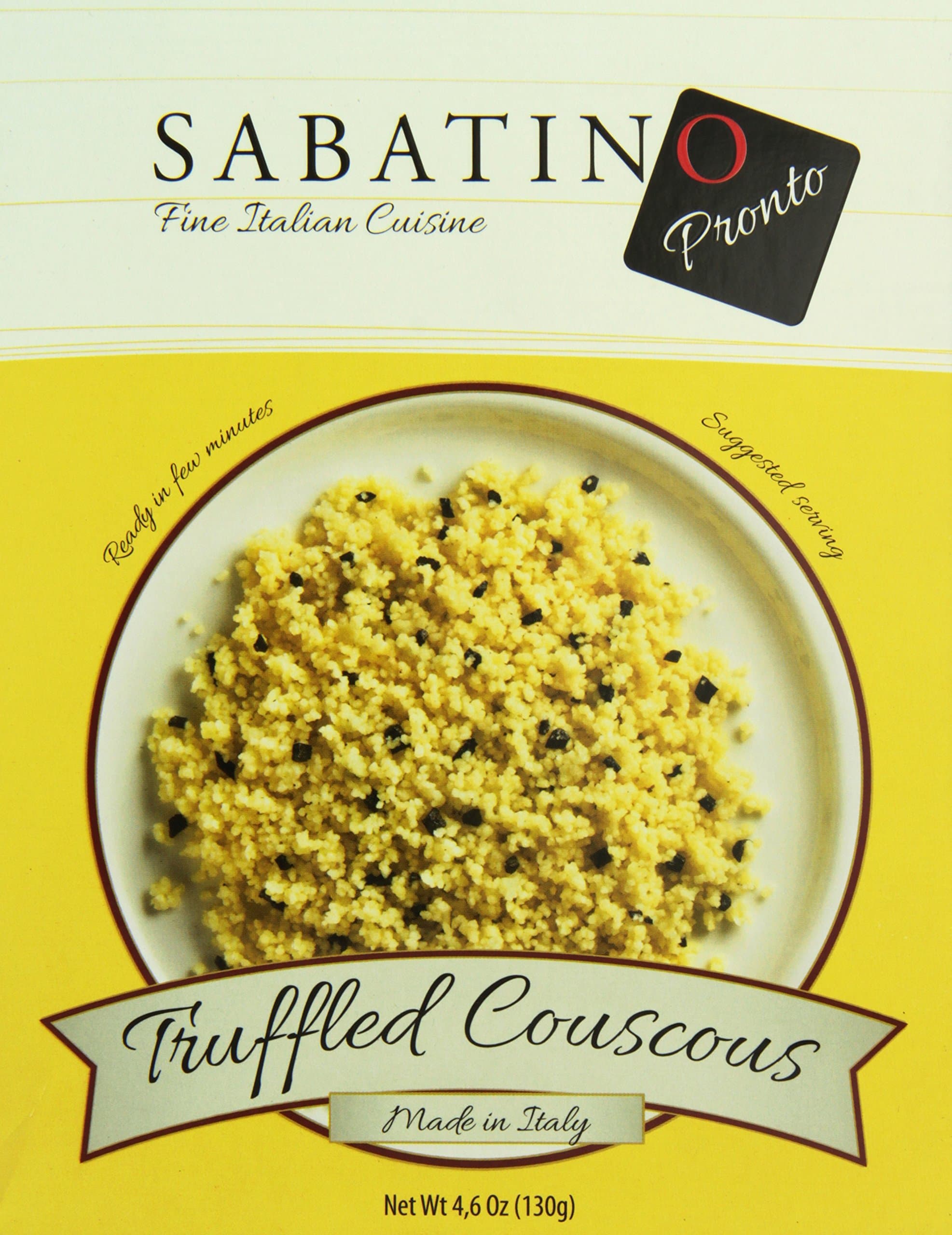 SABATINO PRONTO Truffle Couscous, 4.6 Ounce