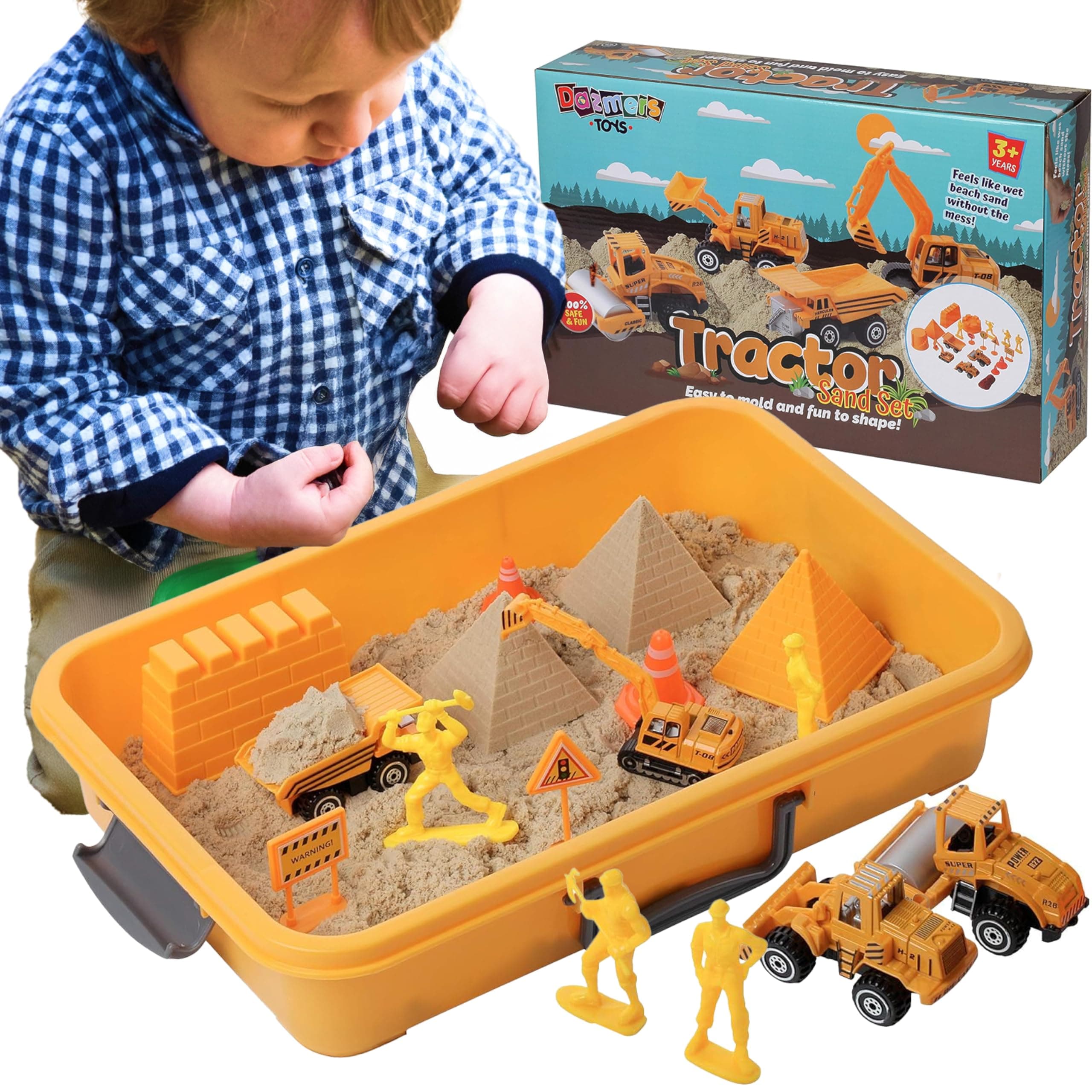 Tractor Sand Play Set