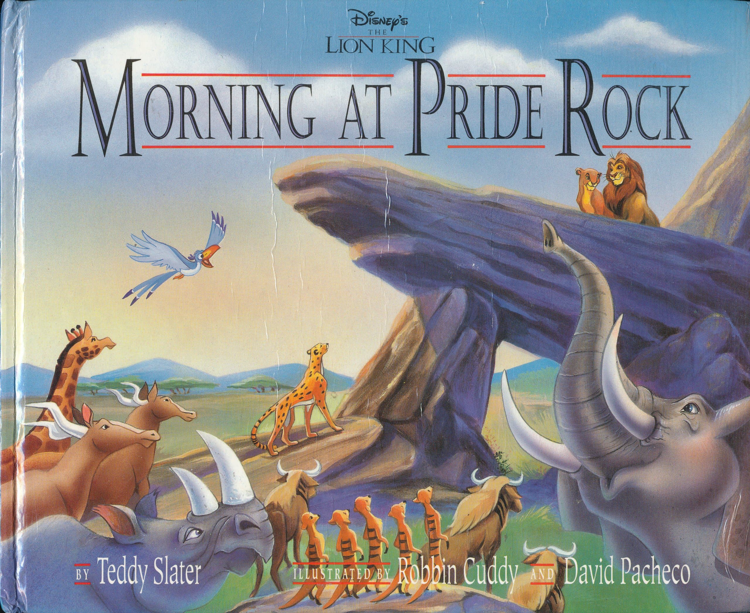 Morning at Pride Rock (Disney's The Lion King) Library Binding – January 1, 1891