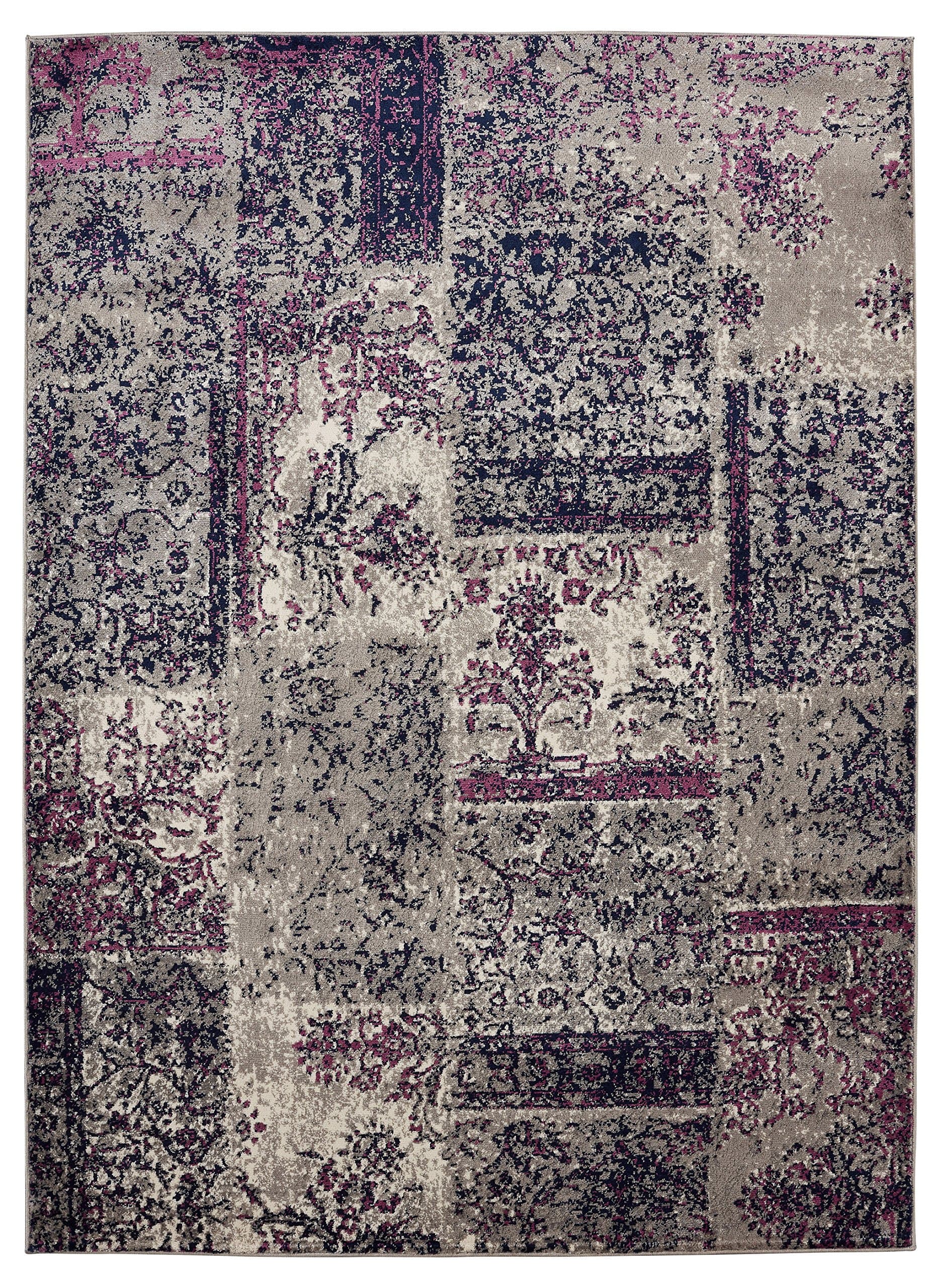 Rug, 5'3" x 7'3", Purple